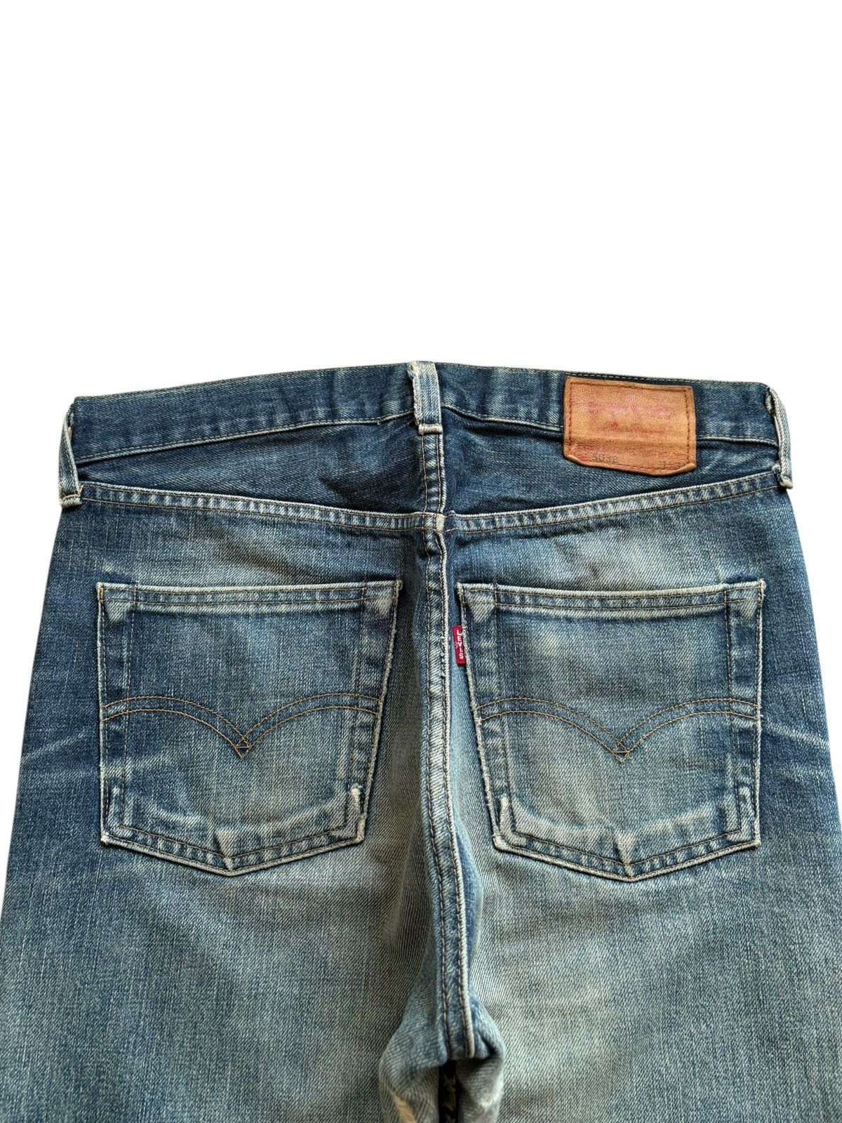 Levi's Vintage 80s Levis 503B XX Big E Selvedge Baggy Jeans Size US 31 - 9 Thumbnail