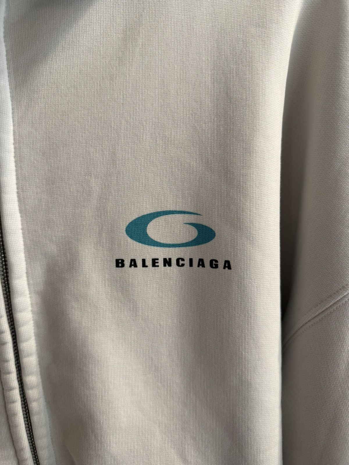 Balenciaga Balenciaga Sports Icon Zip Hoodie Size US L / EU 52-54 / 3 - 3 Thumbnail
