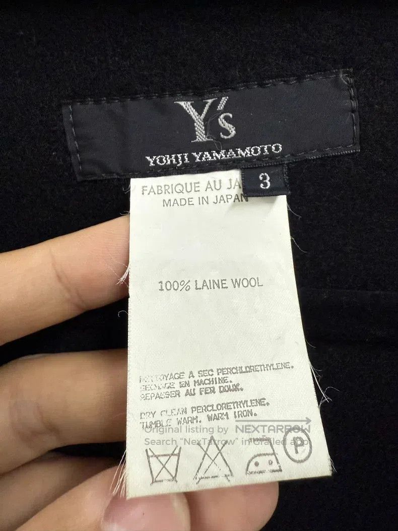 Yohji Yamamoto YOHJI YAMAMOTO Wool Cloak Jacket Size US L / EU 52-54 / 3 - 5 Thumbnail
