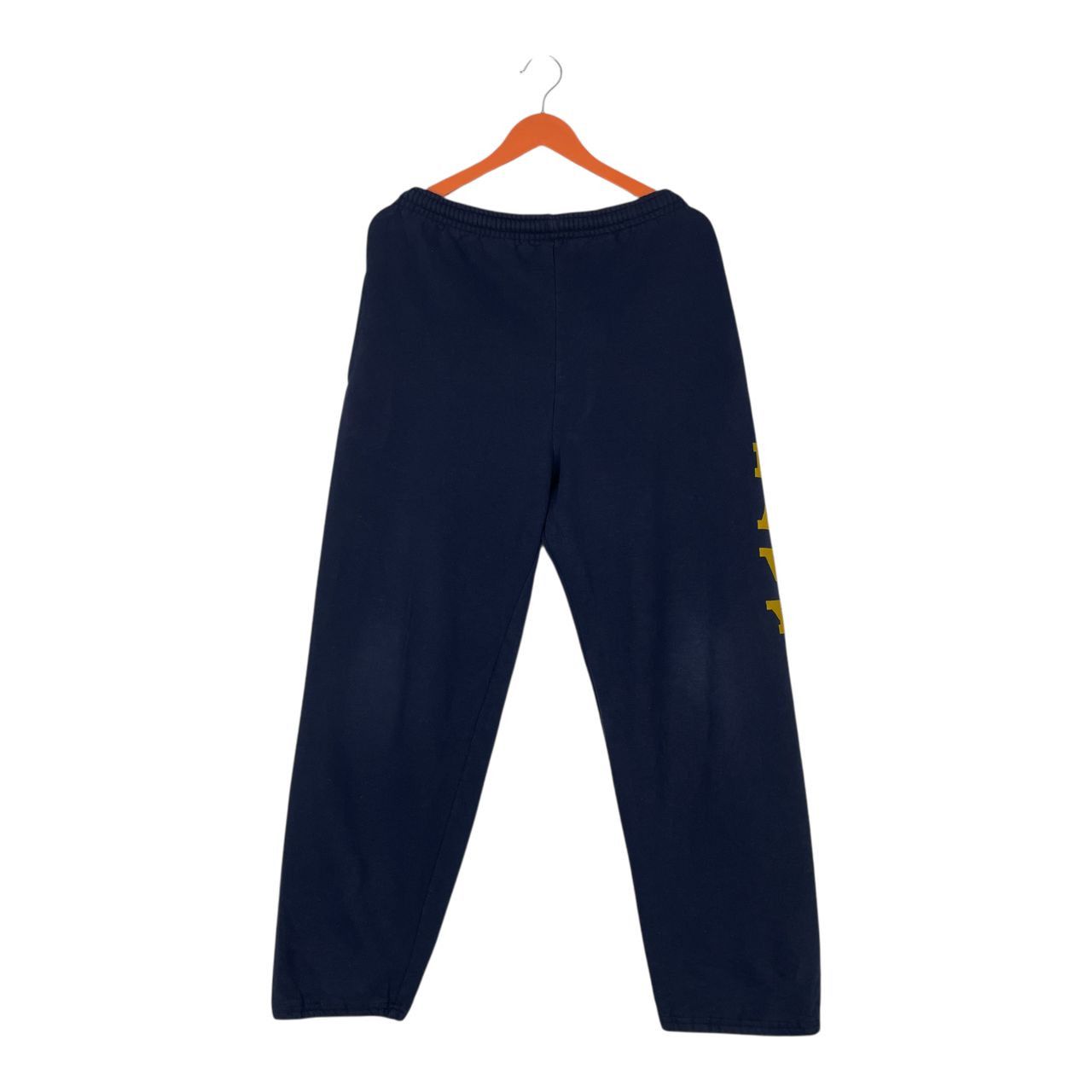 Vintage Vintage Gildan Inspired Navy Logo Jogger Pant Size 30-35 Size US 34 / EU 50 - 2 Thumbnail