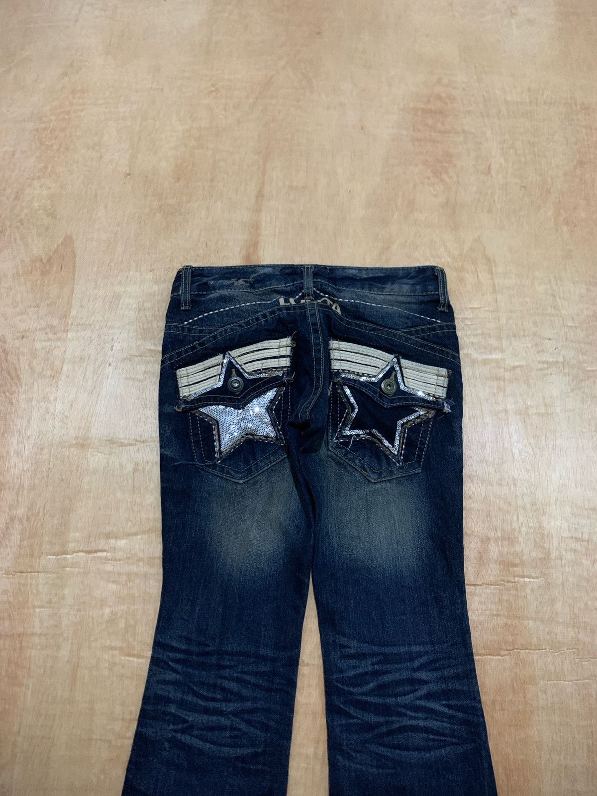 Hysteric Glamour Vintage Lolita By Concert Club Jeans Bootcut Size US 30 / EU 46 - 2 Thumbnail