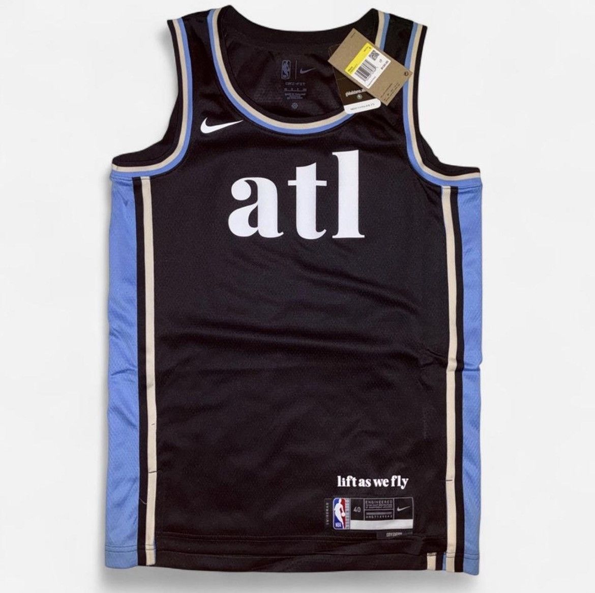 Nike Nike black NBA Atlanta Hawks jersey Size S Size US S / EU 44-46 / 1 - 1 Thumbnail