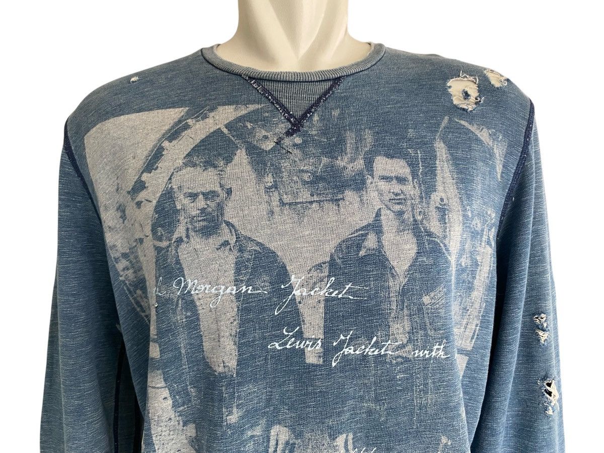 Diesel Rare🔥DIESEL Fullprint Design Distressed Size US L / EU 52-54 / 3 - 6 Thumbnail