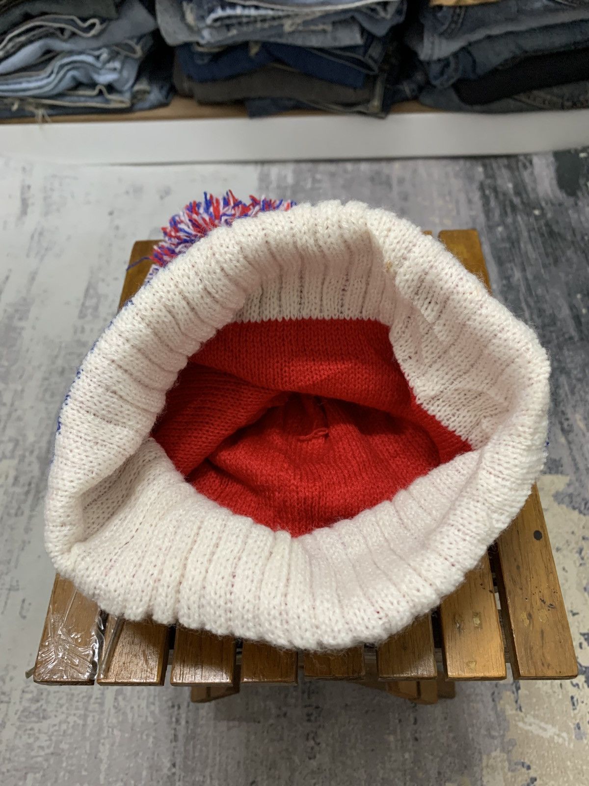 Vintage Vintage Usa Logo Beanie Hat Snow Cap Size ONE SIZE - 7 Thumbnail