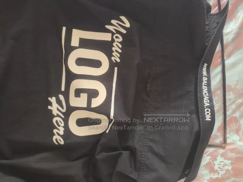 Balenciaga Balenciaga Short Sleeve Shirt, Black Logo Version Size US S / EU 44-46 / 1 - 3 Thumbnail