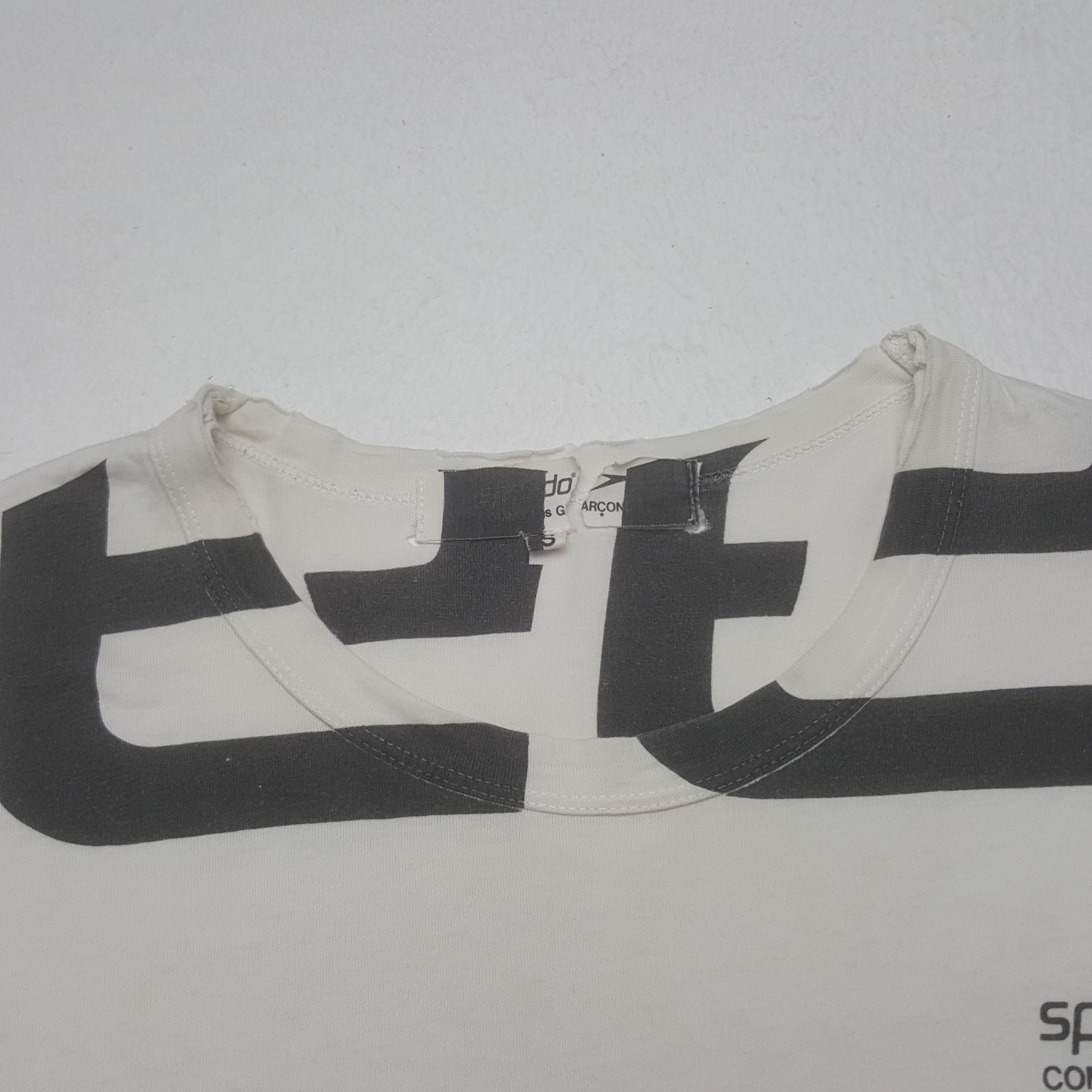 Vintage Speedo X Comme des Garcons Japanese Brand Tshirt