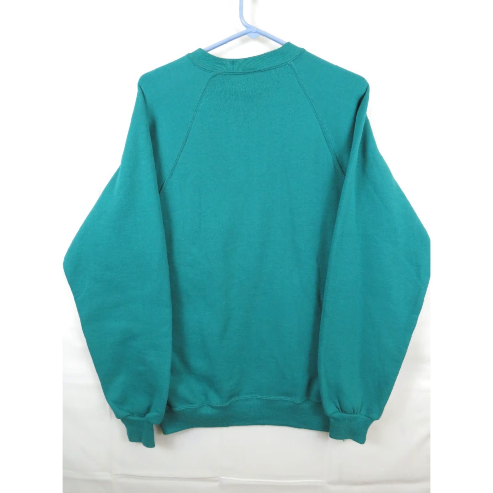 Jerzees VTG Jerzees Sweatshirt Made in the USA Mens L Green Crew Neck Long Sleeve Pullover Regular Fit Size US L / EU 52-54 / 3 - 5 Thumbnail