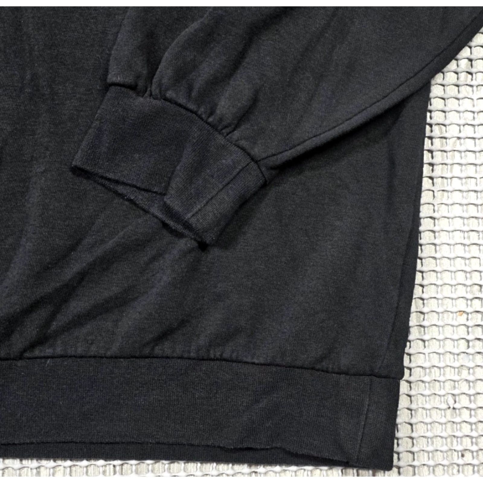 Nike Nike 1/4 Zip Pullover Sweatshirt Men Big 1X Black Swoosh Houndstooth Trim Shirt with Zipper Logo Embroidered College Golf Sportswear Pullover Size US XL / EU 56 / 4 - 5 Thumbnail