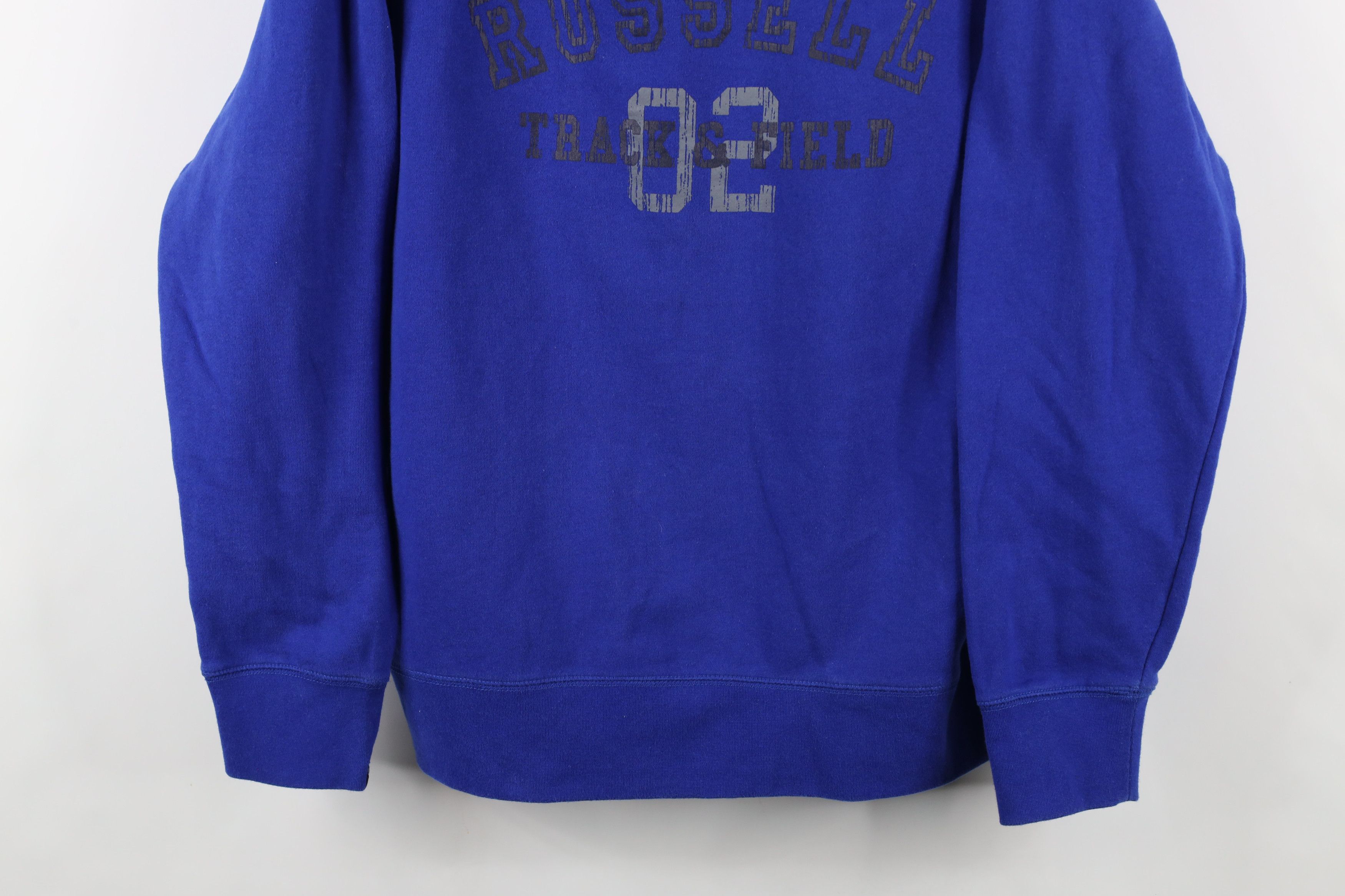 Russell Athletic × Vintage Vintage Y2K Russell Athletic Track and Field Sweatshirt Size US L / EU 52-54 / 3 - 3 Thumbnail