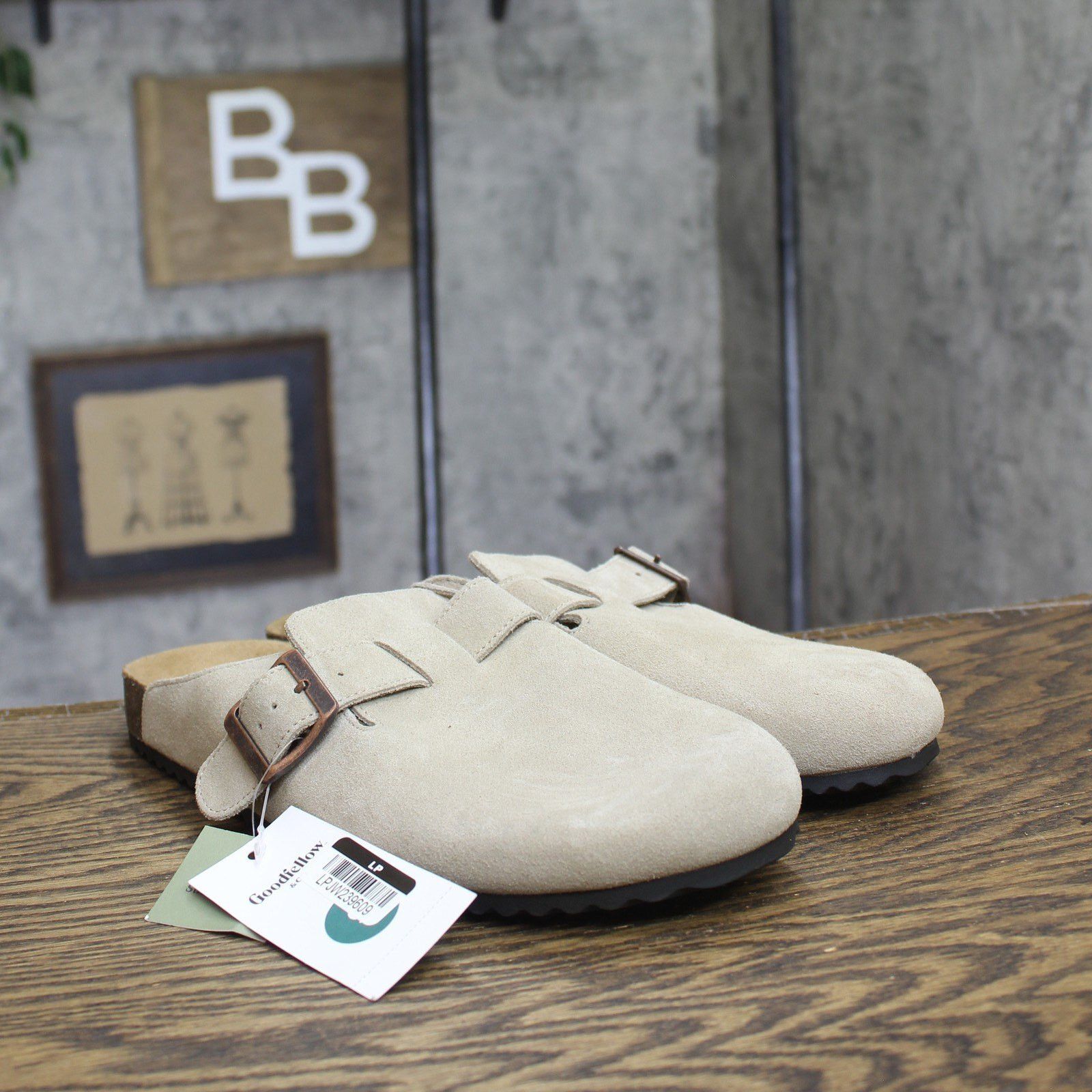 Other Goodfellow & Co Clogs With Buckle 94504662 Taupe Brown 9 | Grailed