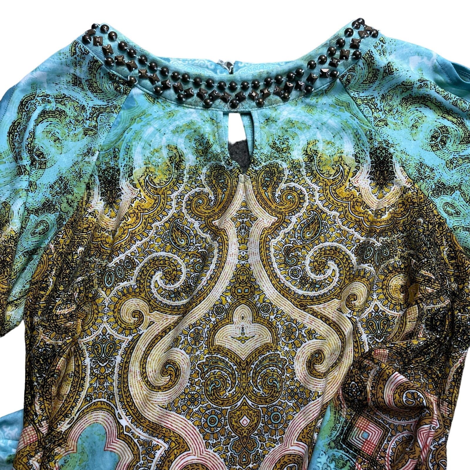 Chicos Chico's Paisley Midi Dress Size M / US 6-8 / IT 42-44 - 7 Thumbnail