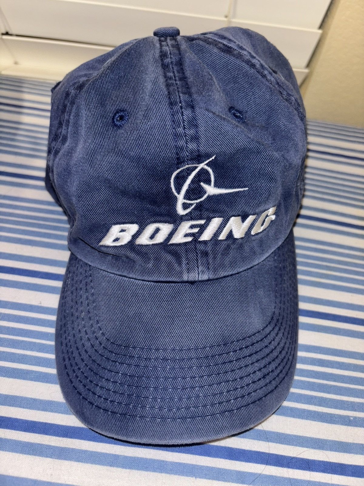 Vintage Boeing Plane Company Hat Size ONE SIZE - 1 Thumbnail