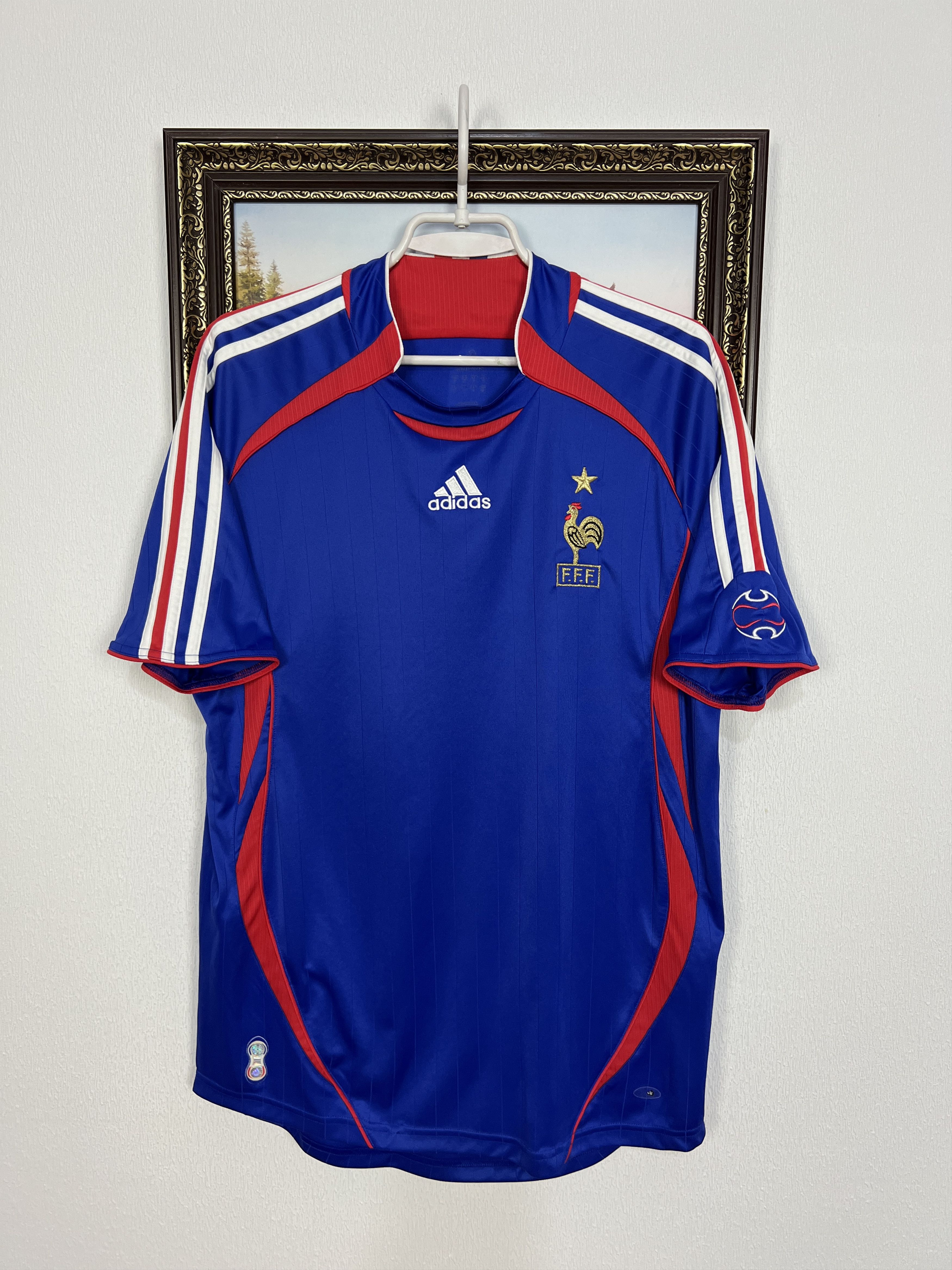 Adidas France football shirt 2006 Soccer Jersey Trikot National Size US M / EU 48-50 / 2 - 1 Thumbnail