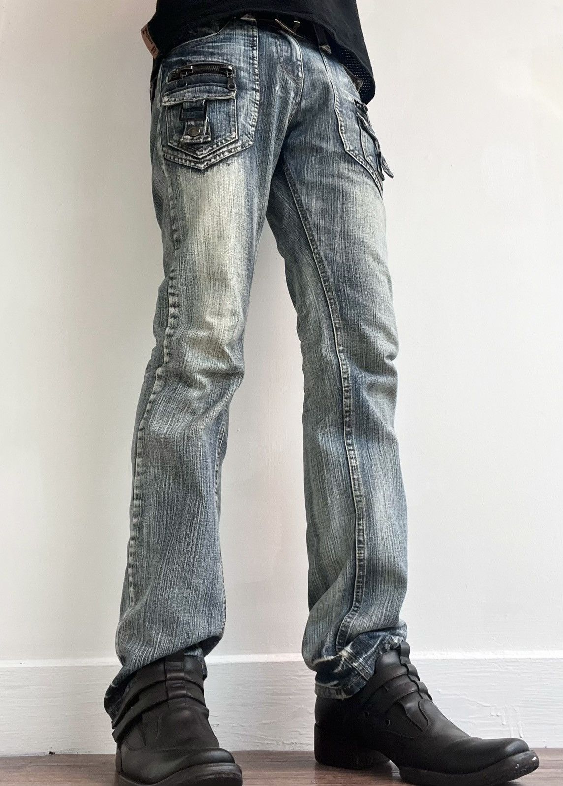 In The Attic 2000s In The Attic Avant-Garde Jeans Size US 32 / EU 48 - 1 Thumbnail