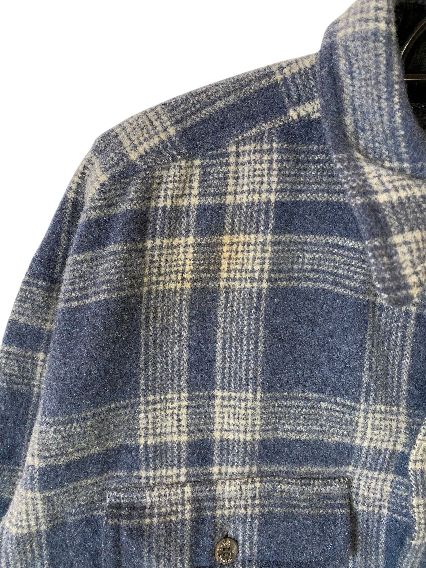 Quiksilver Vintage 90s Quiksilver plaid wool flannel Size US S / EU 44-46 / 1 - 7 Thumbnail