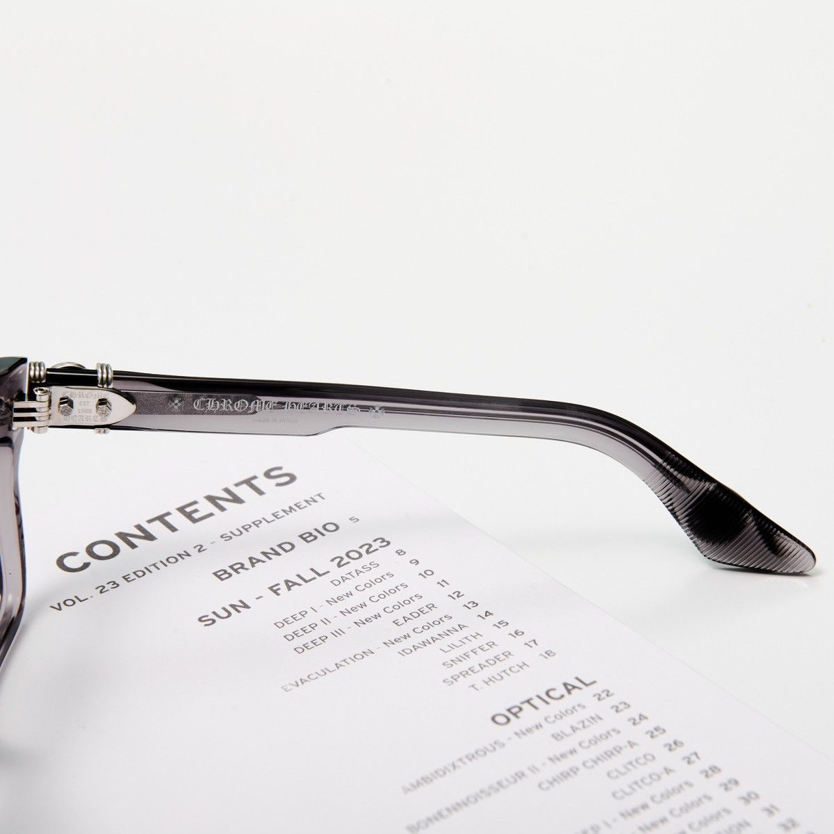 Chrome Hearts CHROME HEARTS HALLLAMANASS FLINT GLASSES Size ONE SIZE - 4 Thumbnail