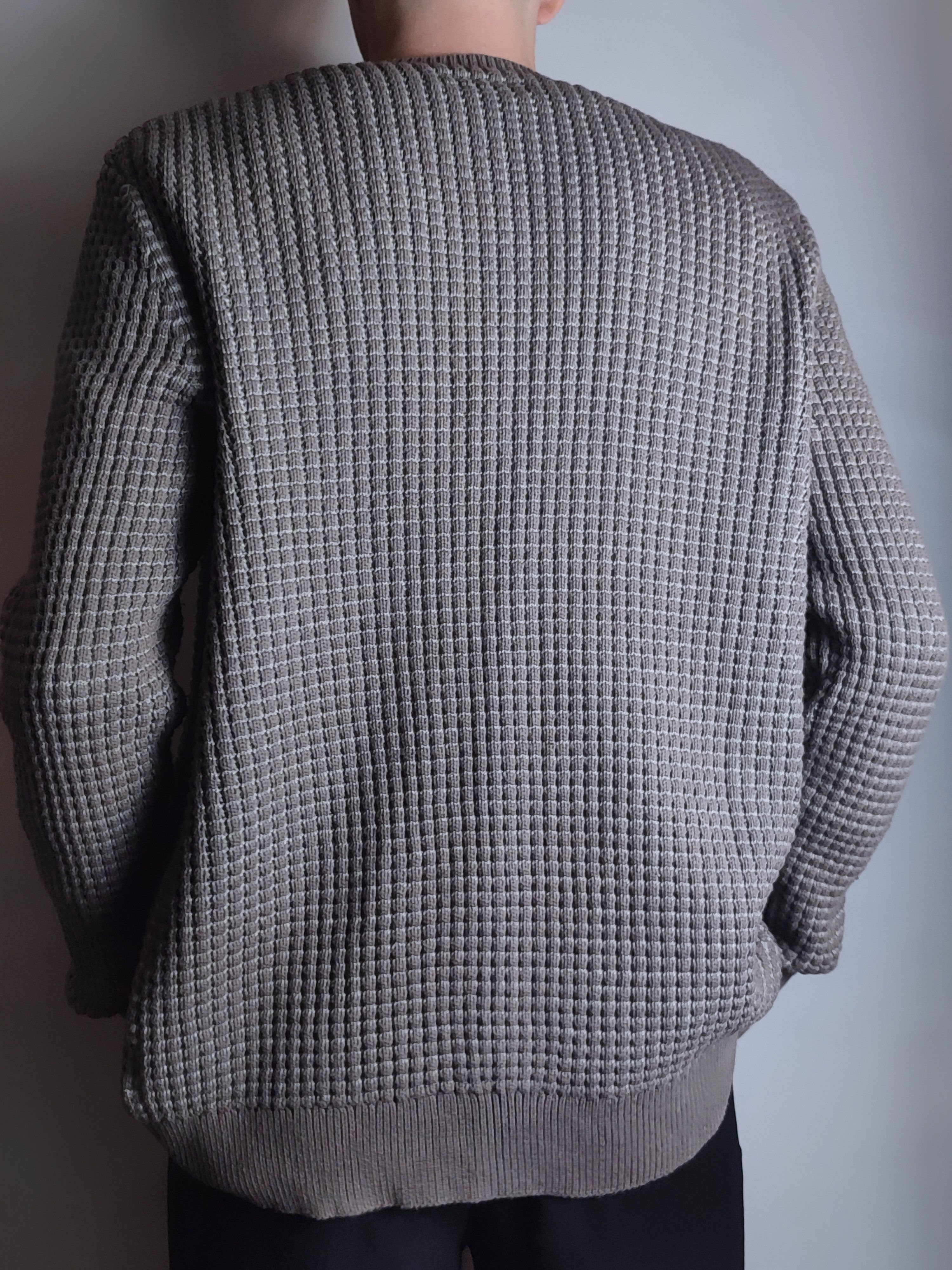 Allsaints Allsaints Eydon Open Waffle Heavy Cardigan Size US L / EU 52-54 / 3 - 3 Thumbnail