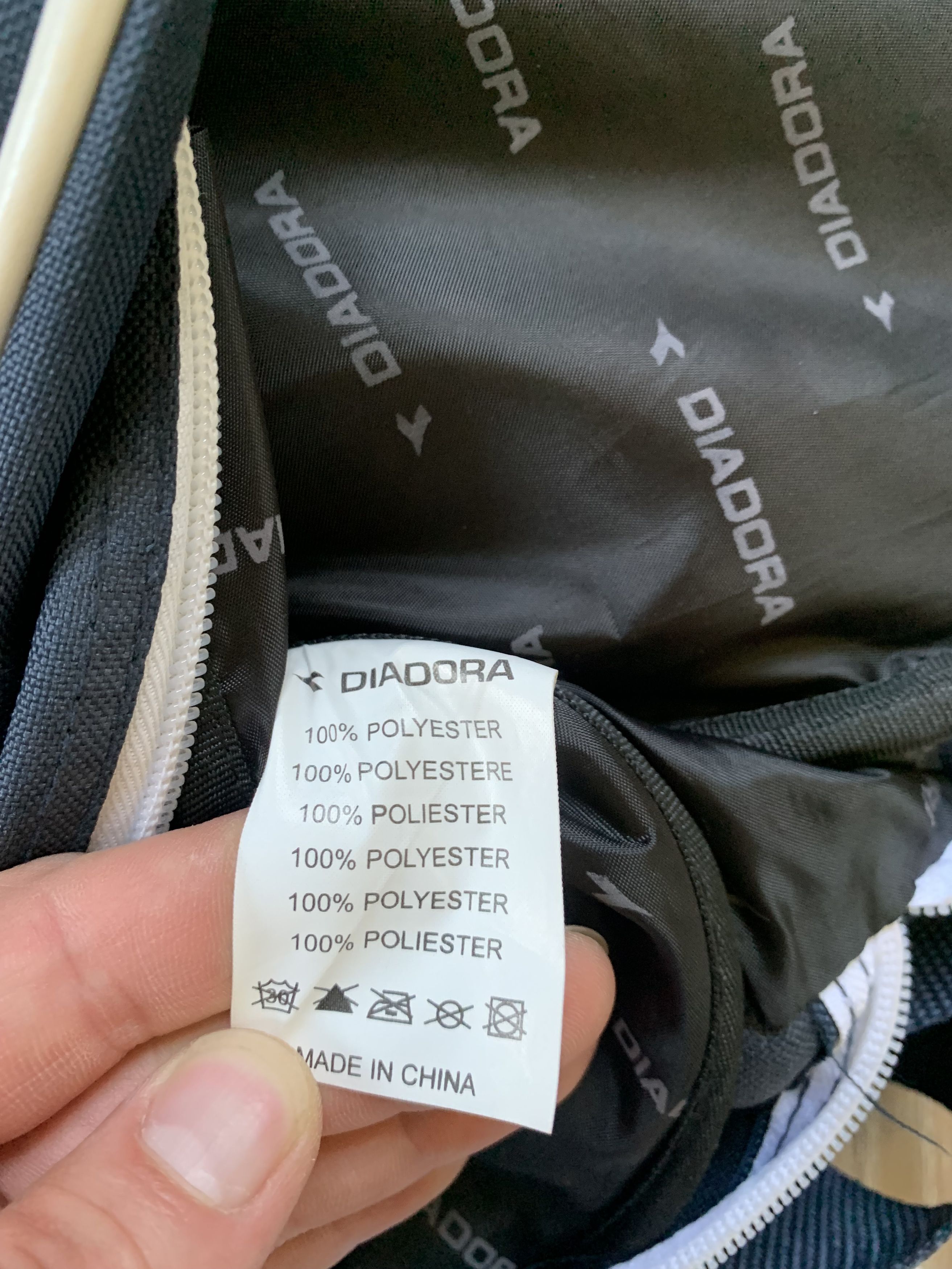 Diadora Diadora Retro Vintage Sling Bag Big Logo Size ONE SIZE - 7 Thumbnail