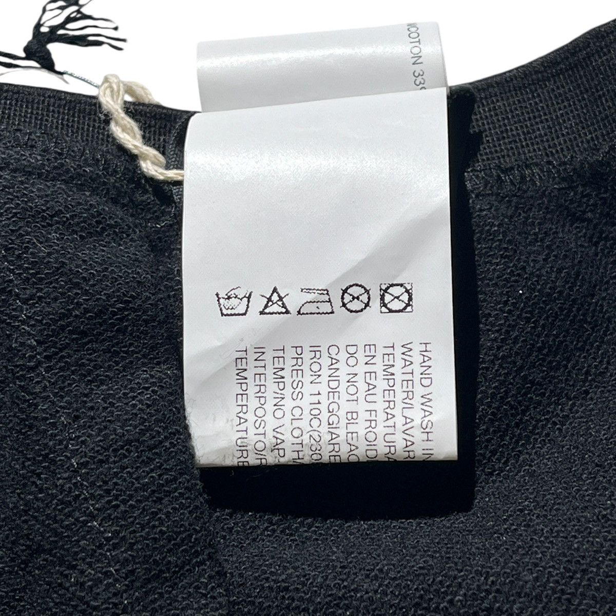 Rick Owens × Rick Owens Drkshdw Adjustable waist waxed mini skirt Size 26" / US 2 / IT 38 - 4 Thumbnail