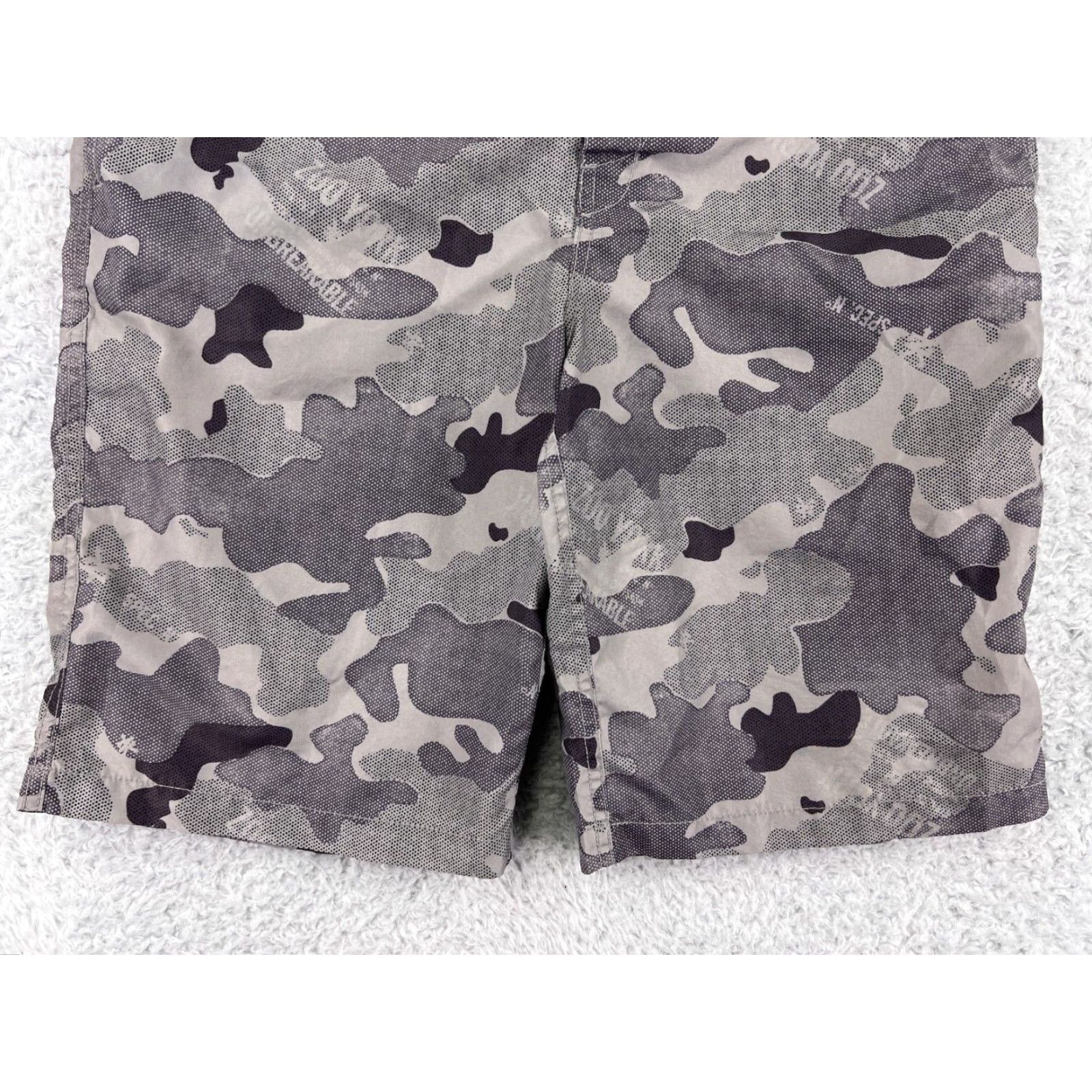 Zoo York Zoo York Men Shorts 34 Gray Urban Camo Chino 100% Polyester Skate Surf Casual Modern Mens Size US 34 / EU 50 - 4 Thumbnail