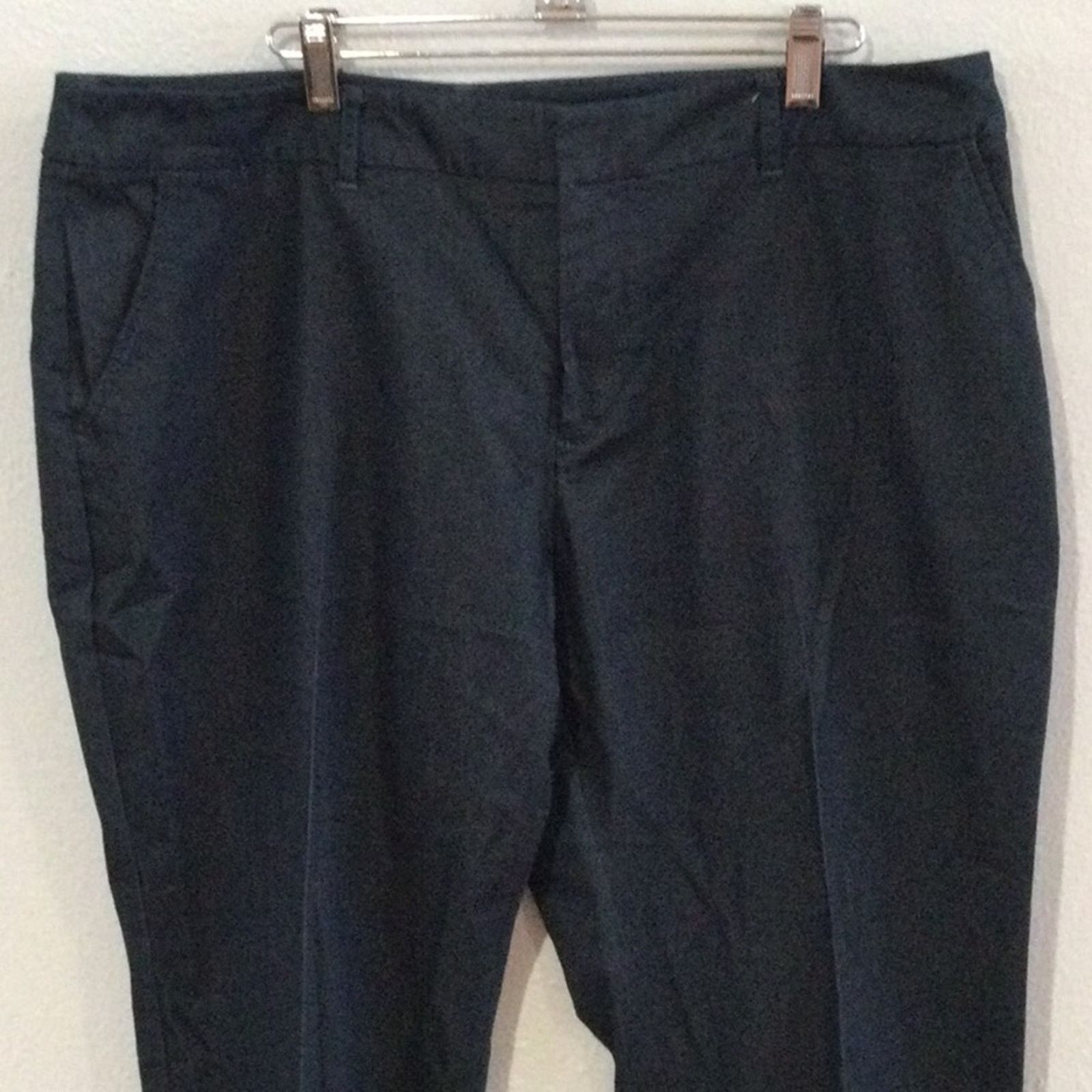 Mossimo Mossimo Stretch Fit 4 Navy Cuffed Mid Rise Dress Pant 18 Size 40" / US 18 - 2 Thumbnail