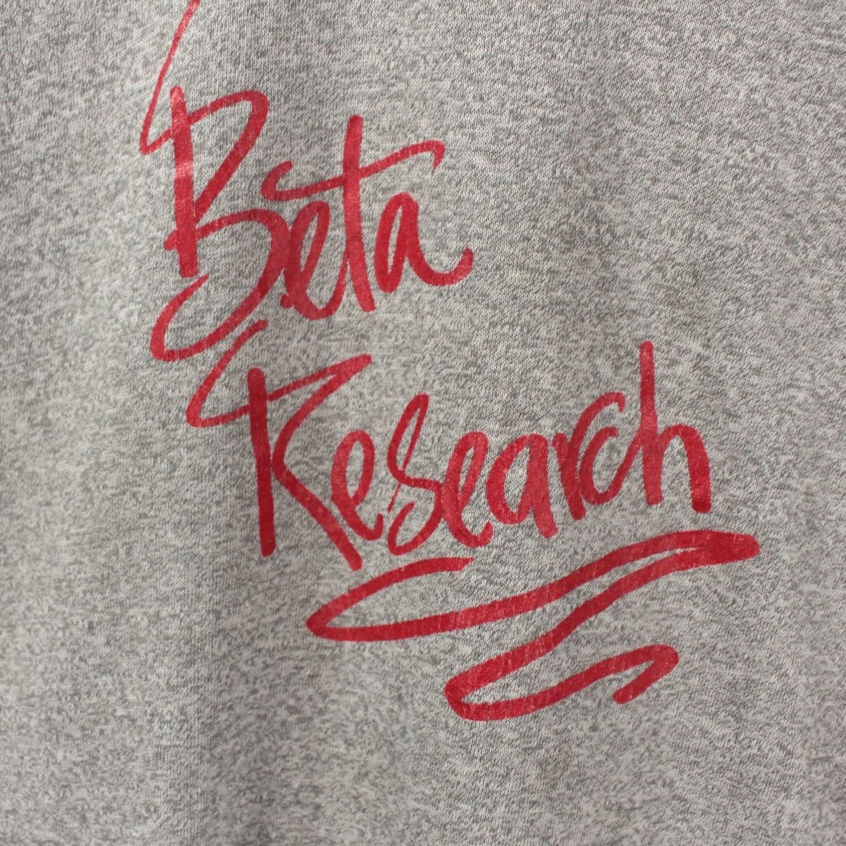 Velva Sheen Beta Research t-shirt LARGE vtg 80s single stitch triblend raglan soft thin Size US L / EU 52-54 / 3 - 3 Thumbnail