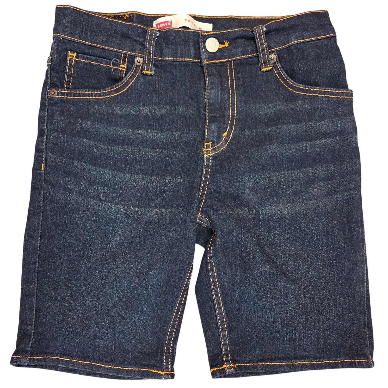 Levi's Levi's 511 Slim Blue Denim Bermuda Jean Shorts-Junior Size12 Size 26" / US 2 / IT 38 - 1 Thumbnail