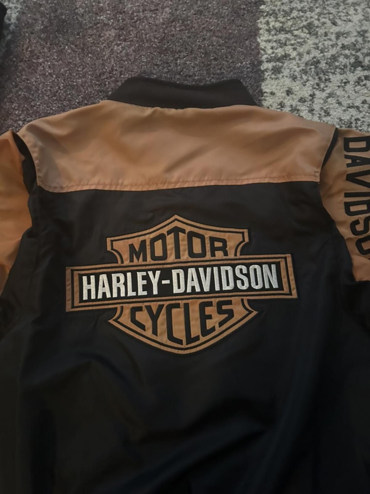 Harley Davidson Harley-Davidson Nylon Riding Bomber Jacket Size US L / EU 52-54 / 3 - 5 Thumbnail