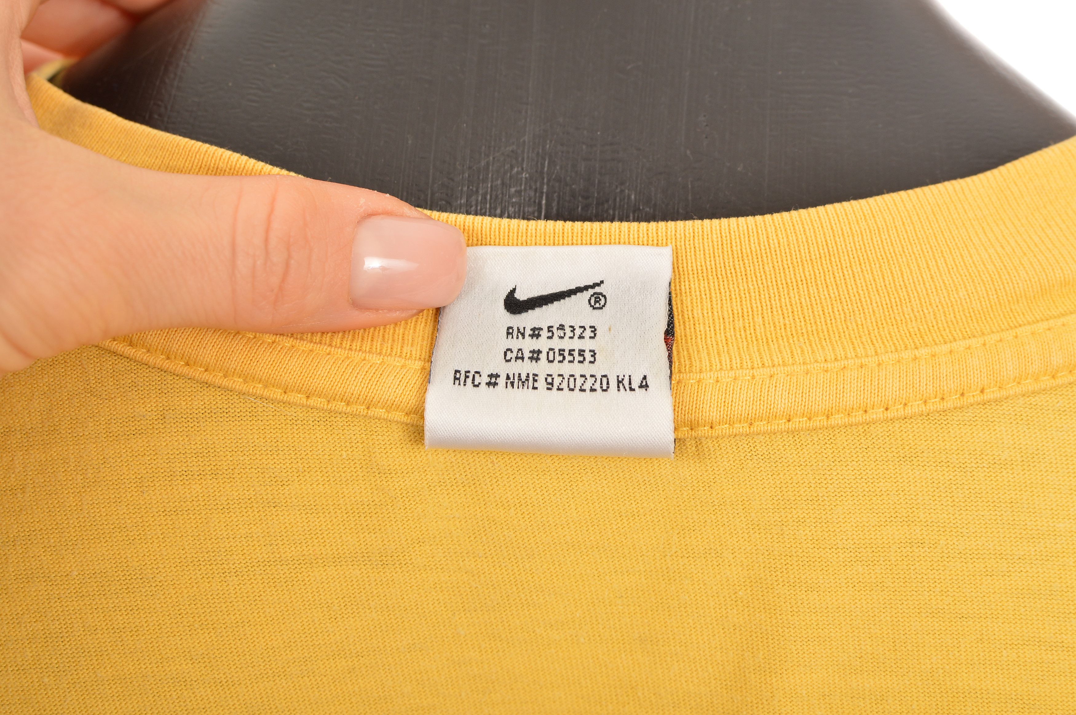 Nike Nike Challenge Court Vintage Yellow Big Logo T-Shirt Size US XL / EU 56 / 4 - 9 Thumbnail