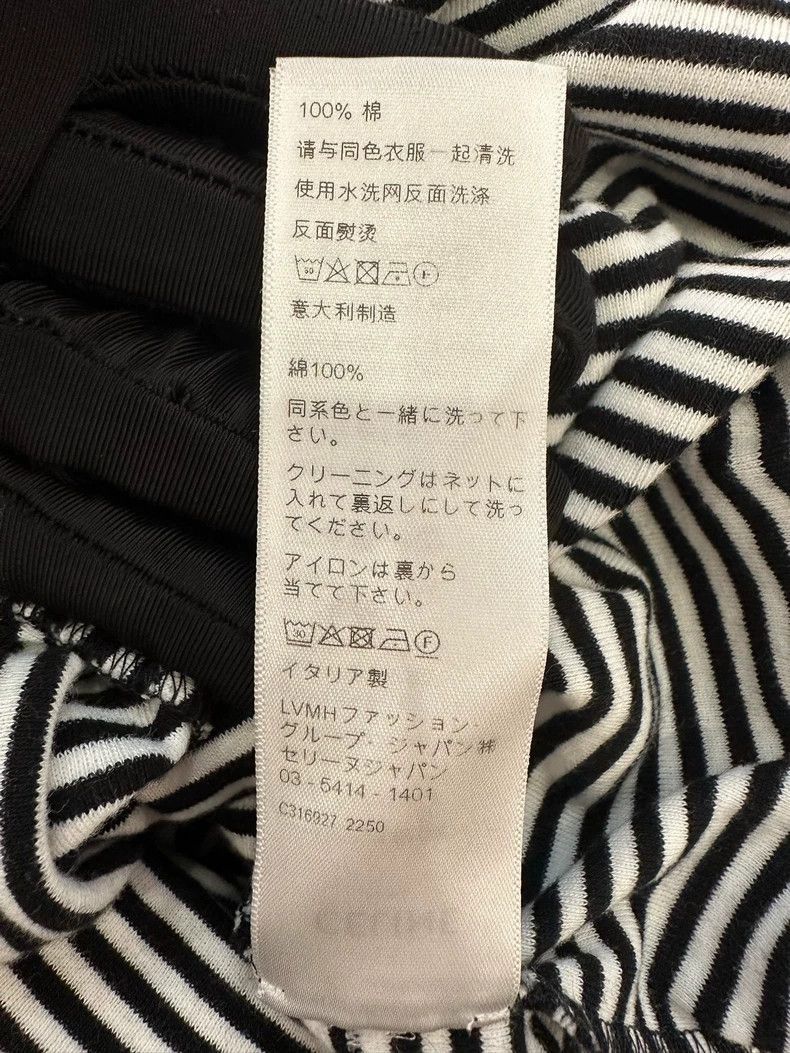 Celine Celine Black and White Striped Anchor Tee Size US XS / EU 42 / 0 - 7 Thumbnail
