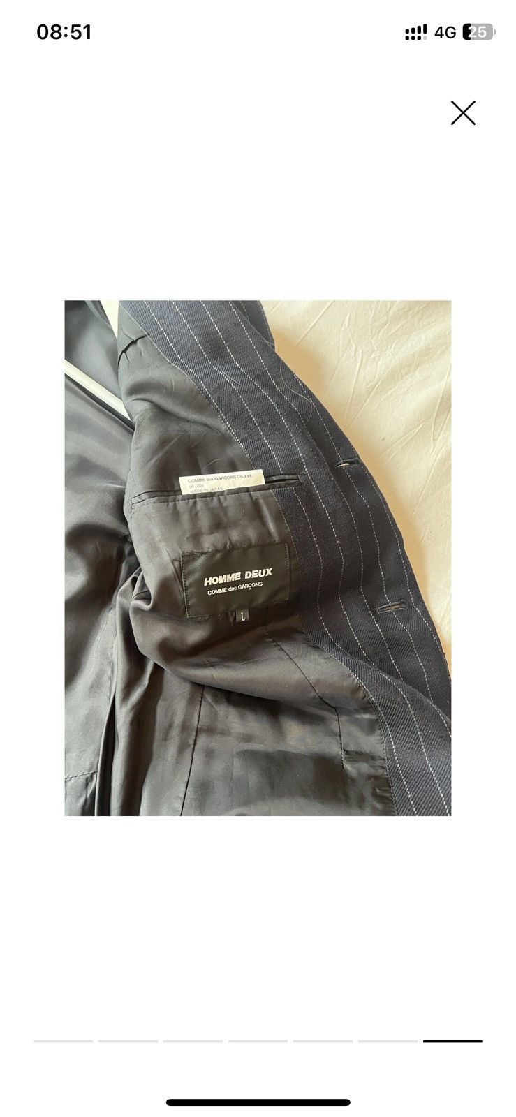 Comme des Garcons Comme Des Garçons Blazer Size 40L - 7 Thumbnail