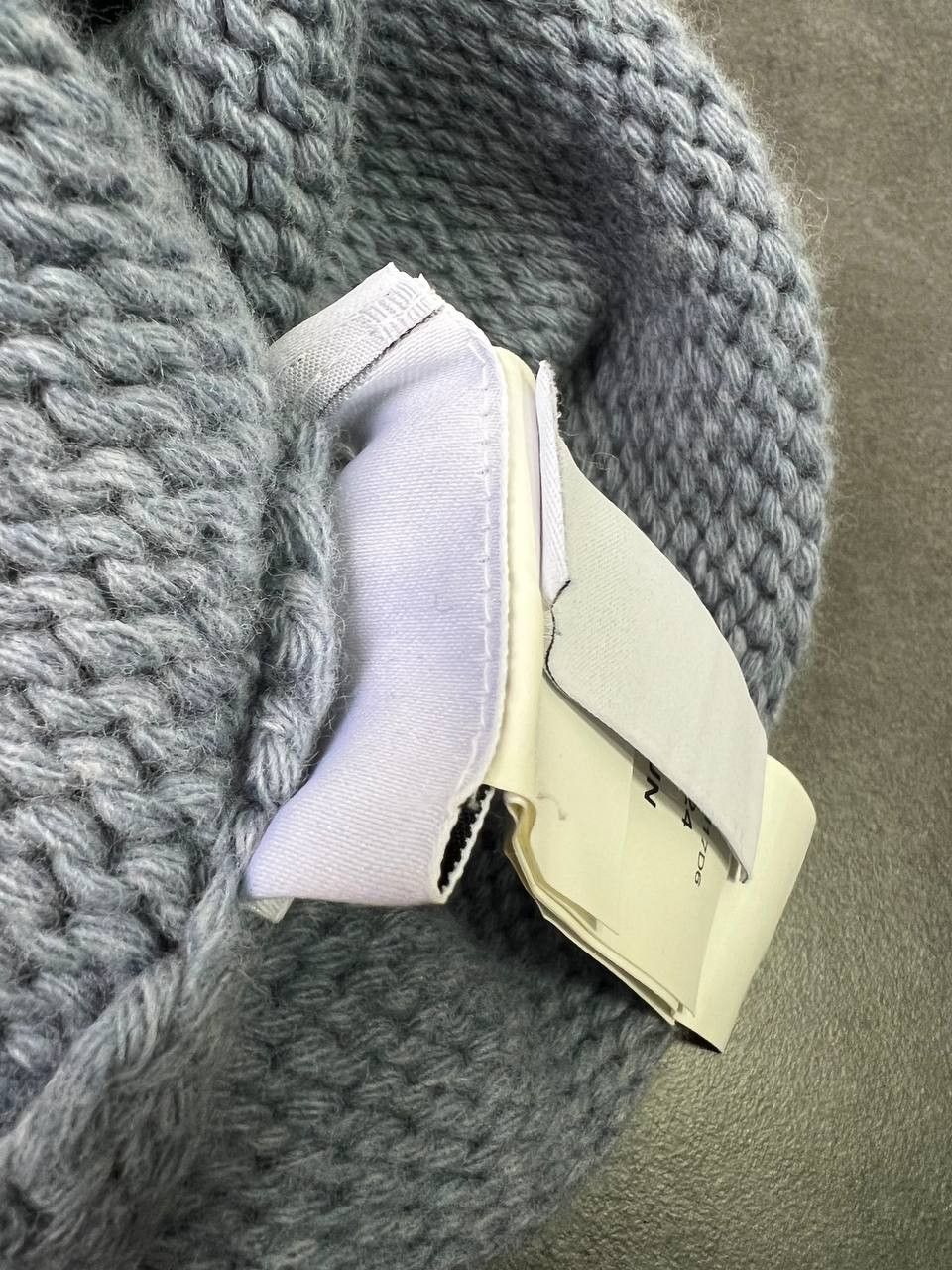Stone Island Pastel Light-Blue Wool Beanie Hat Size ONE SIZE - 10 Thumbnail