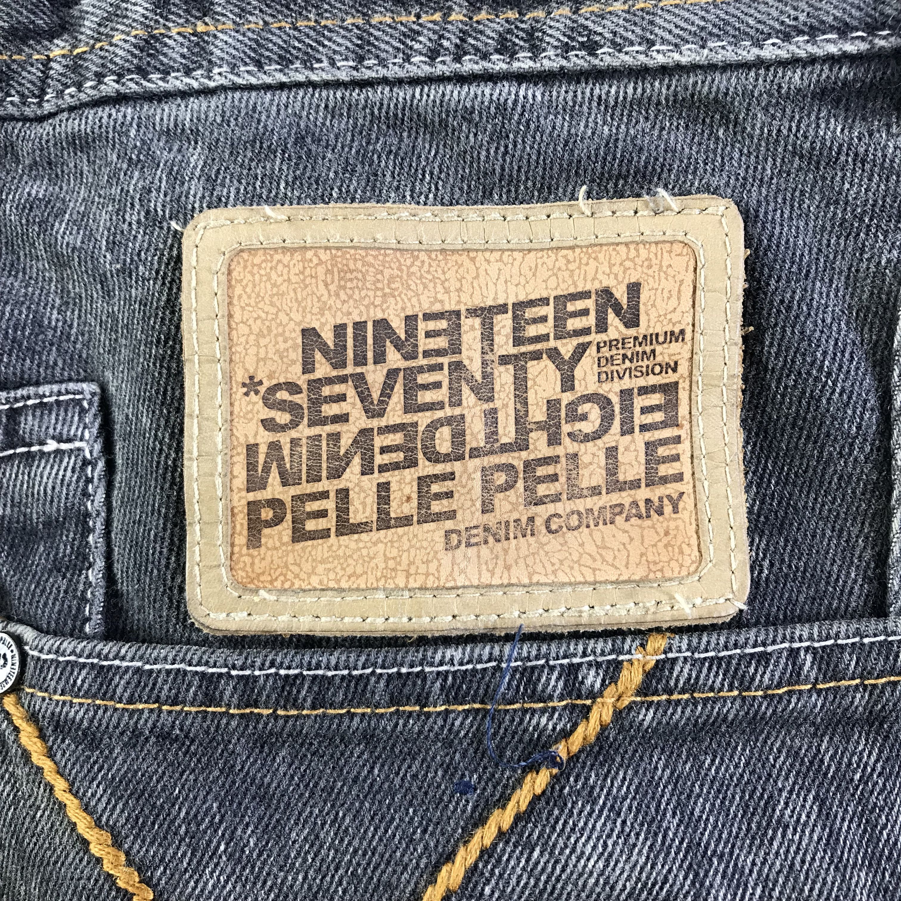 Pelle Pelle Pelle Pelle Bagy Jeans Faded Black Denim KJ3193 Size US 36 / EU 52 - 5 Thumbnail