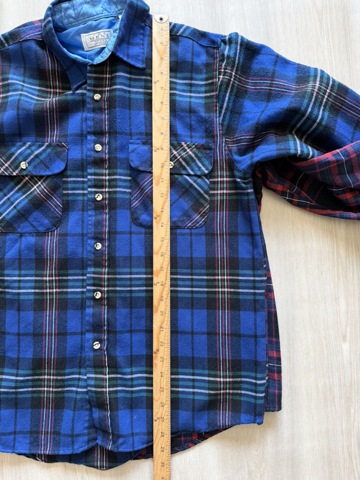 Vintage 2 Vintage 70s Sears The Mens Store Flannel Wool Blend Sz M Size US M / EU 48-50 / 2 - 11 Thumbnail