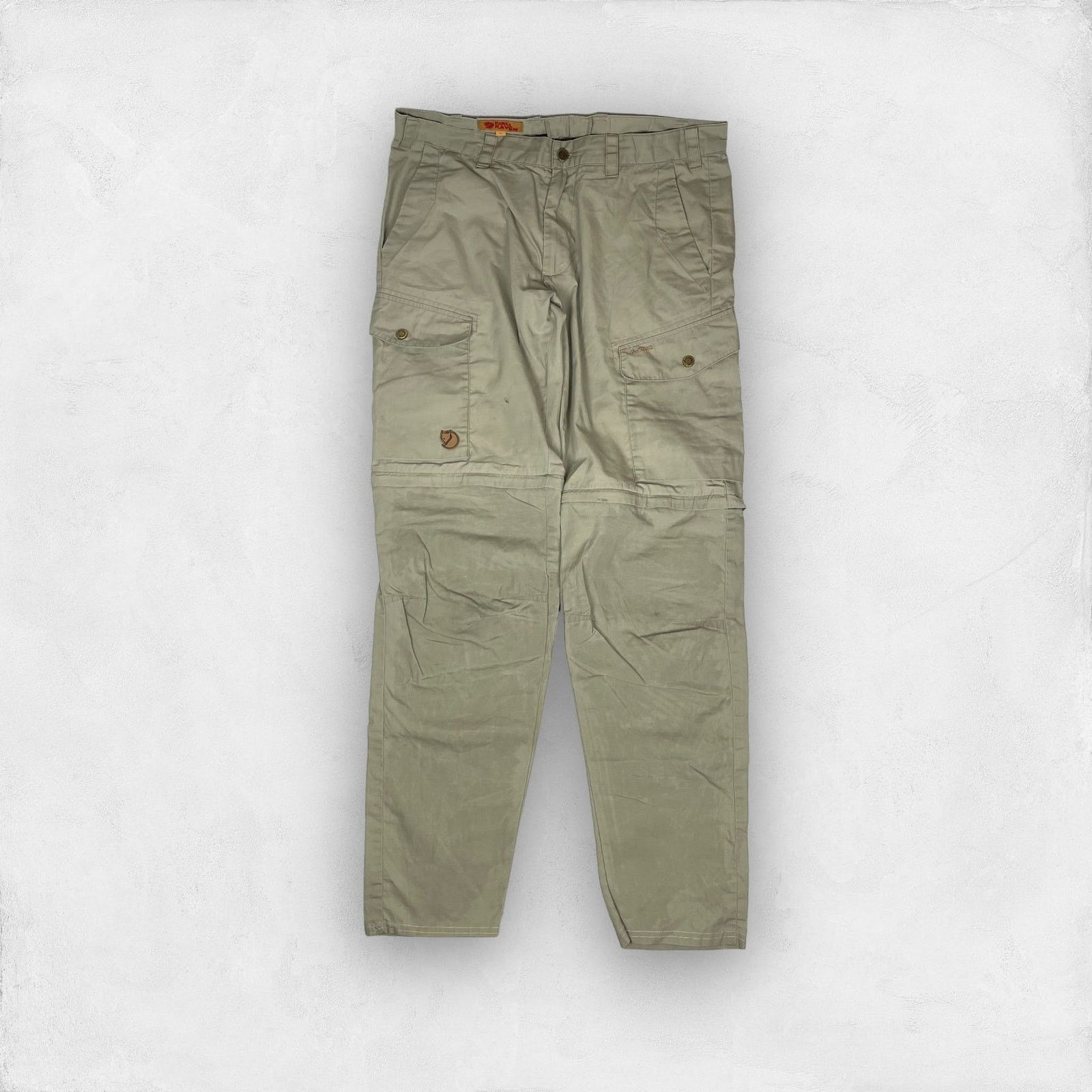 Fjallraven Fjallraven G 1000 Men's beige Ruaha Zip Off Cargo Trouser 50 Size US 30 / EU 46 - 1 Thumbnail