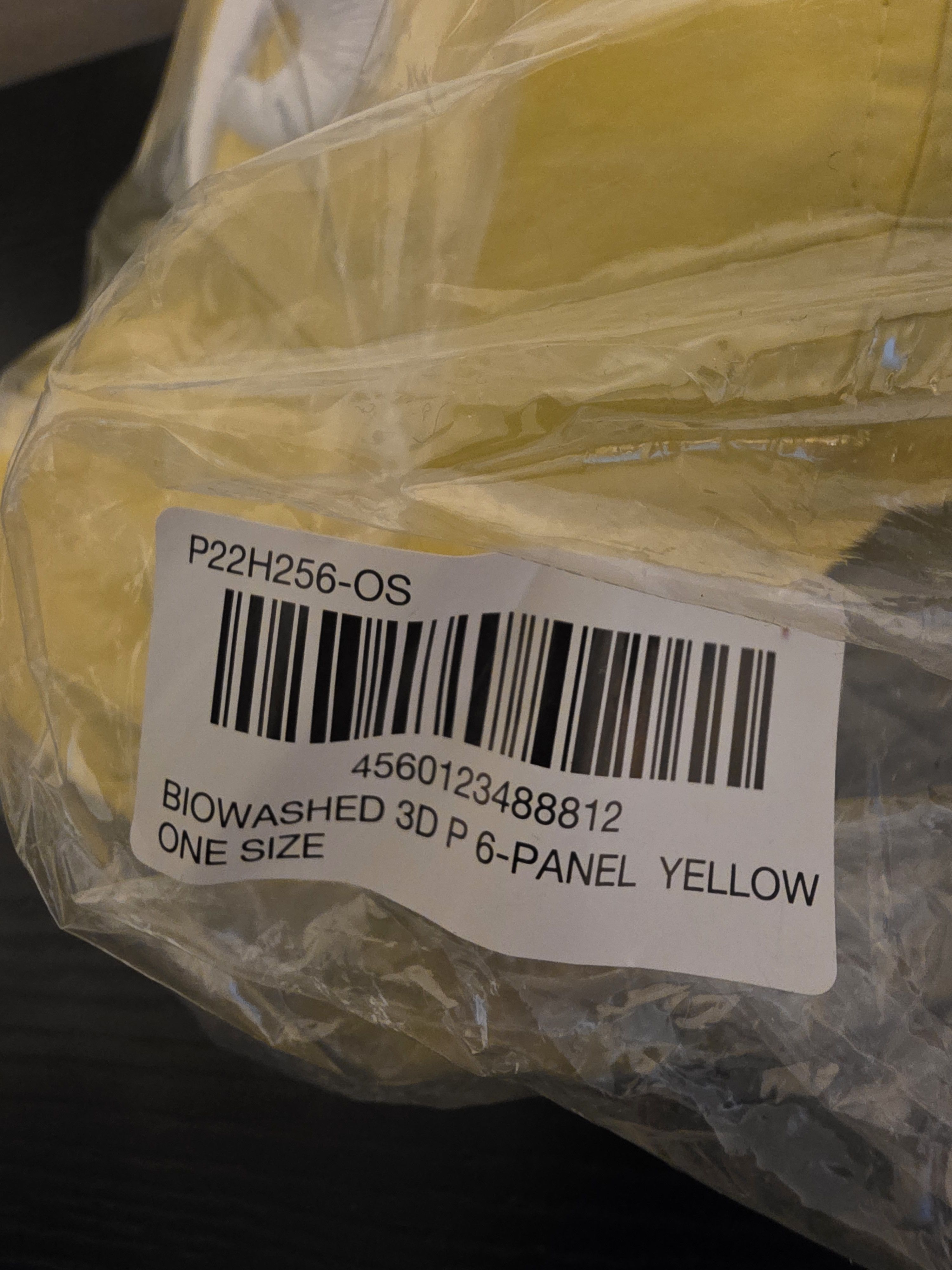 Palace Palace Biowashed 3D P 6-Panel Yellow Size ONE SIZE - 5 Thumbnail
