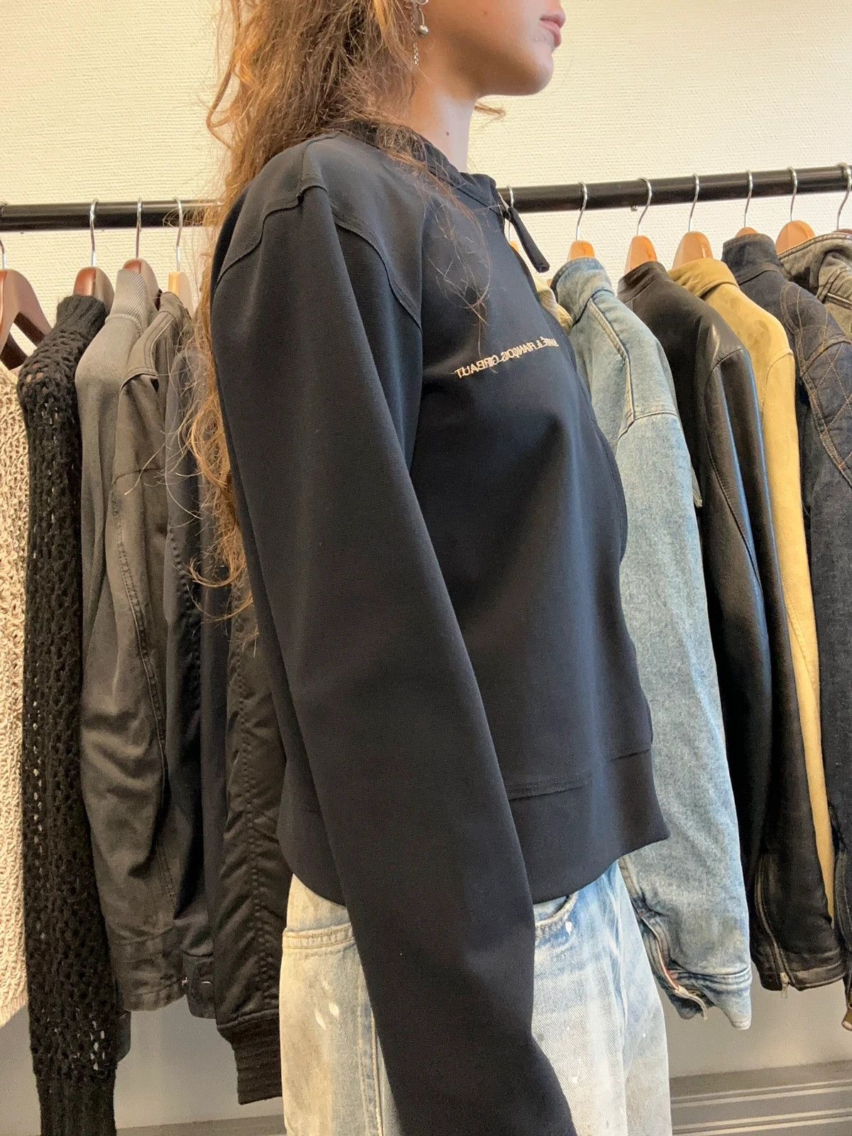 Marithe + Francois Girbaud Marithé + Francois Girbaud 00’s Minimalist Dark Navy Jacket Size M / US 6-8 / IT 42-44 - 3 Thumbnail