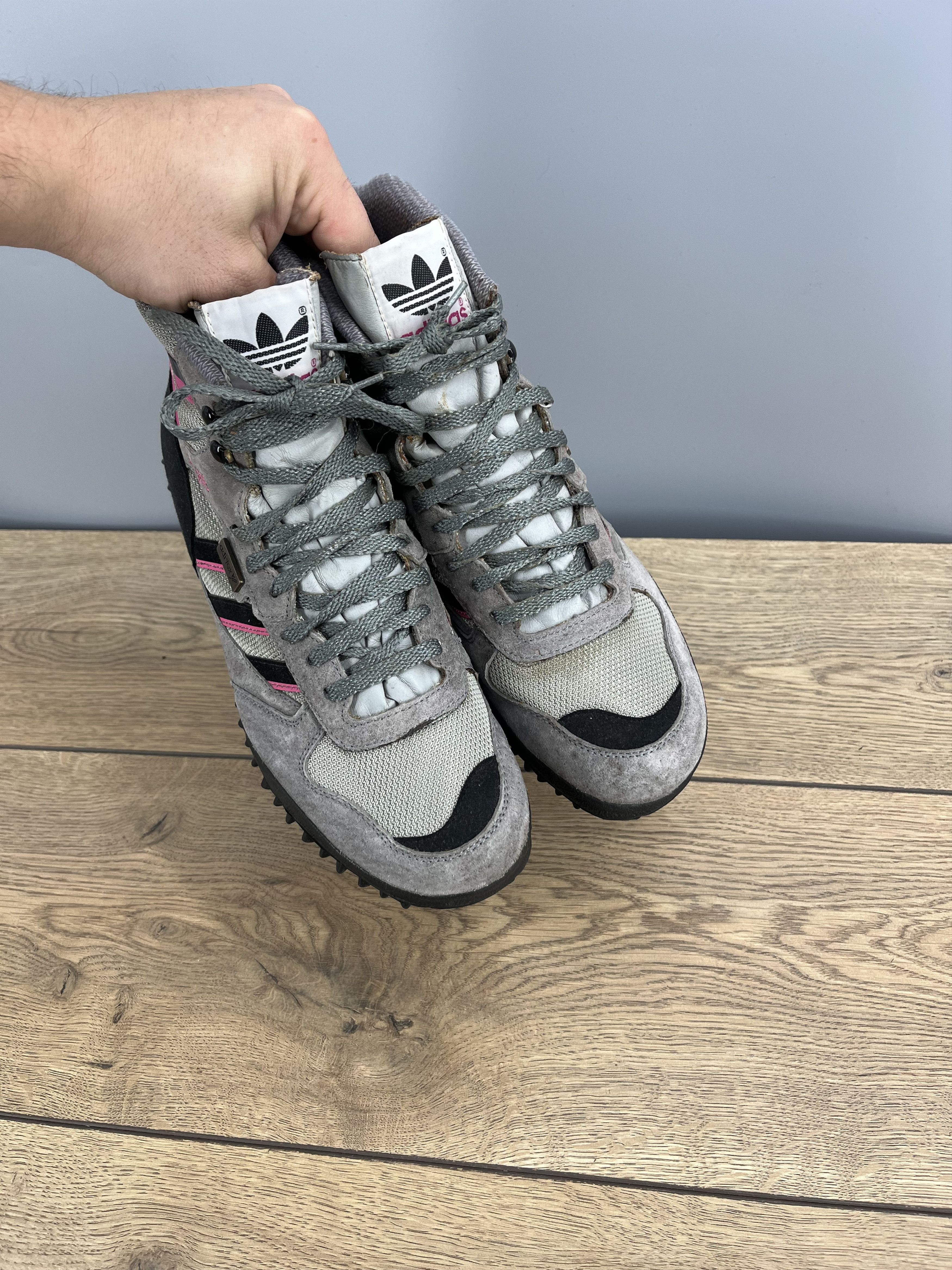 Adidas Vintage Adidas MTR High Hiking Boots Made in Yugoslavia Size US 9.5 / EU 42-43 - 10 Thumbnail