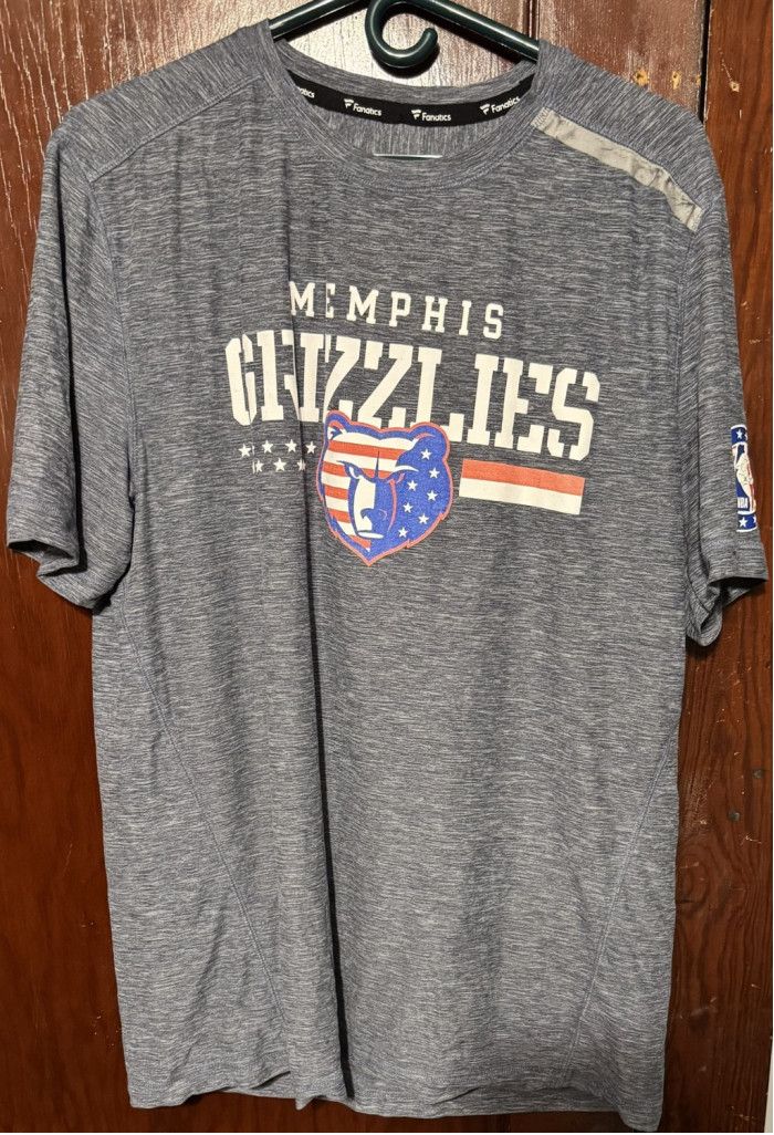 NBA Memphis Grizzlies Blue S/S Tee Fanatics Men's sz L Size US L / EU 52-54 / 3 - 1 Thumbnail