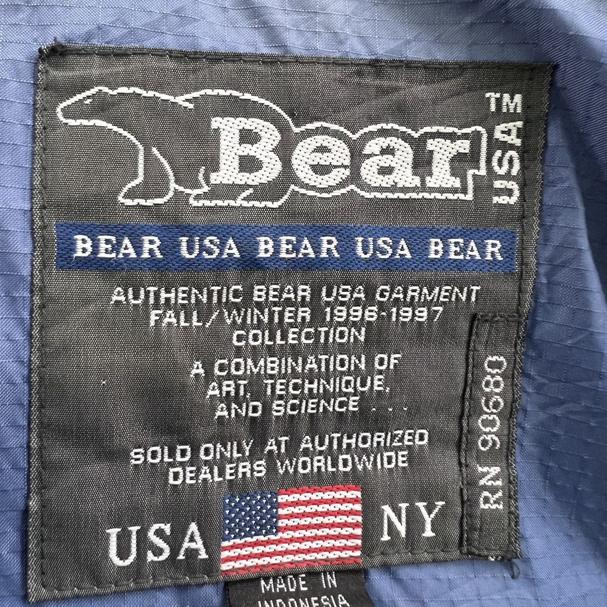 Other × Vintage Vintage 90s Bear USA Puffer Jacket Size US XL / EU 56 / 4 - 9 Thumbnail