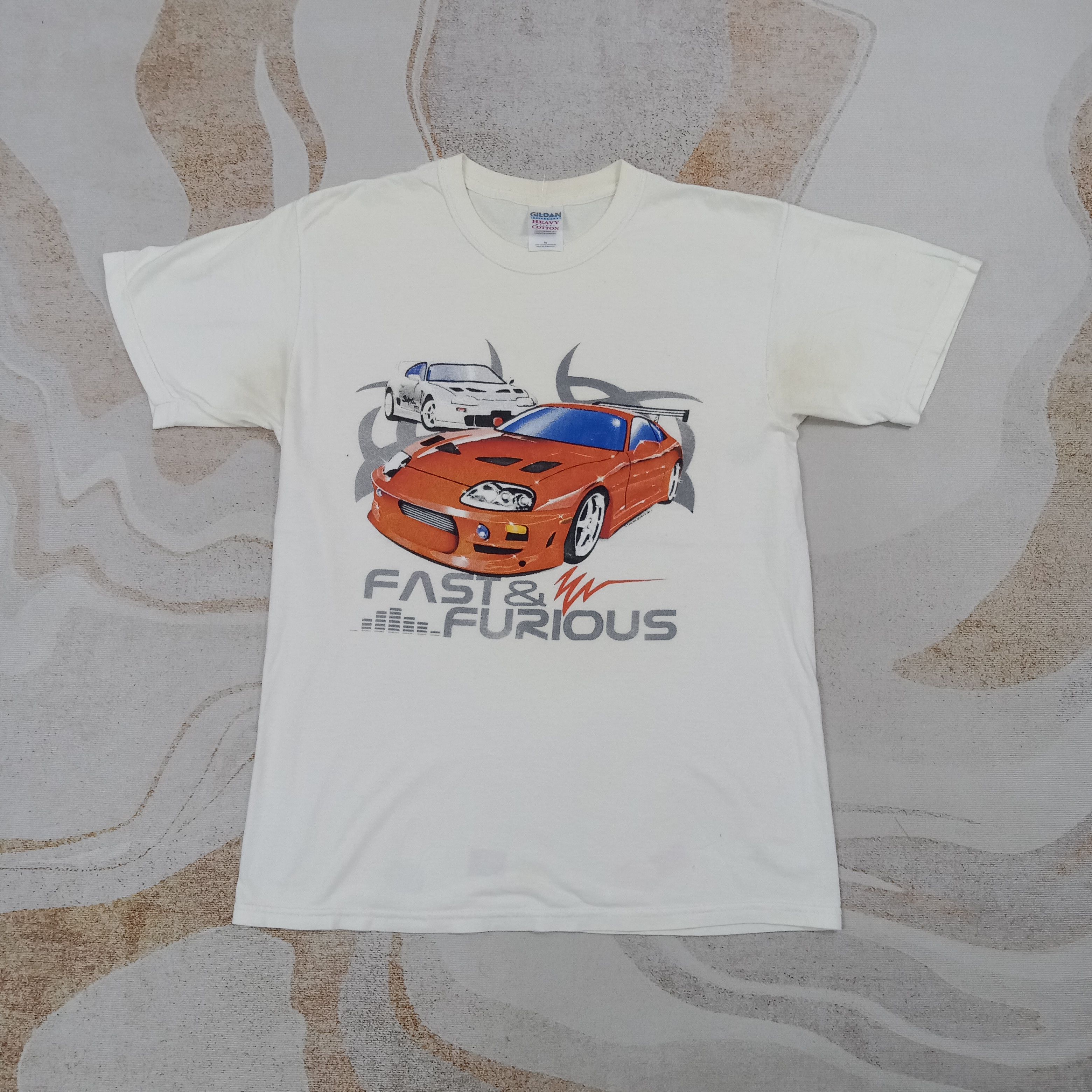 Vintage Fast & Furious Toyota Supra Racing Movie Tshirt C267N78 Size US L / EU 52-54 / 3 - 1 Thumbnail