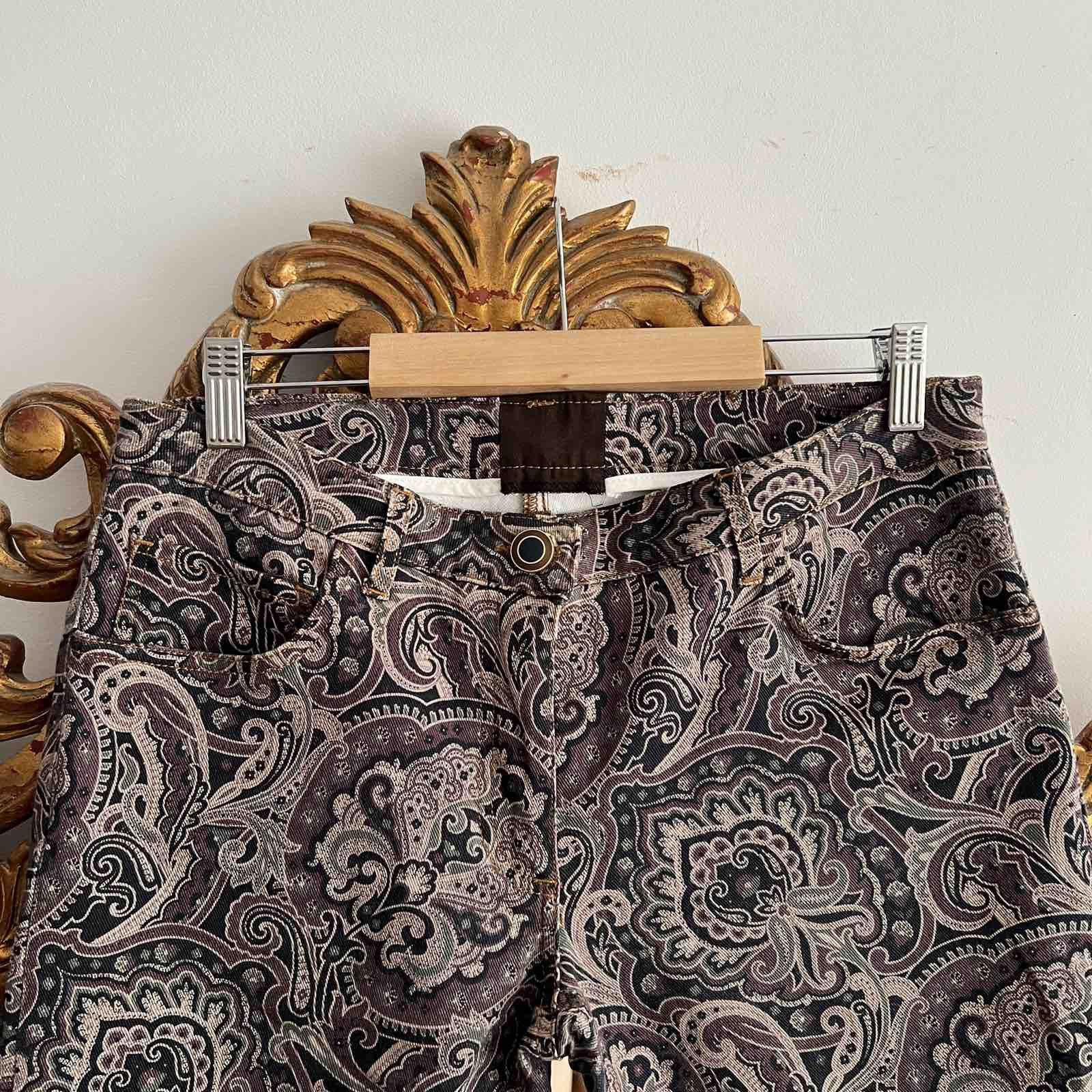Etro Very Rare Pants Etro Vintage Women Full Print Milano Size 32" / US 10 / IT 46 - 6 Thumbnail