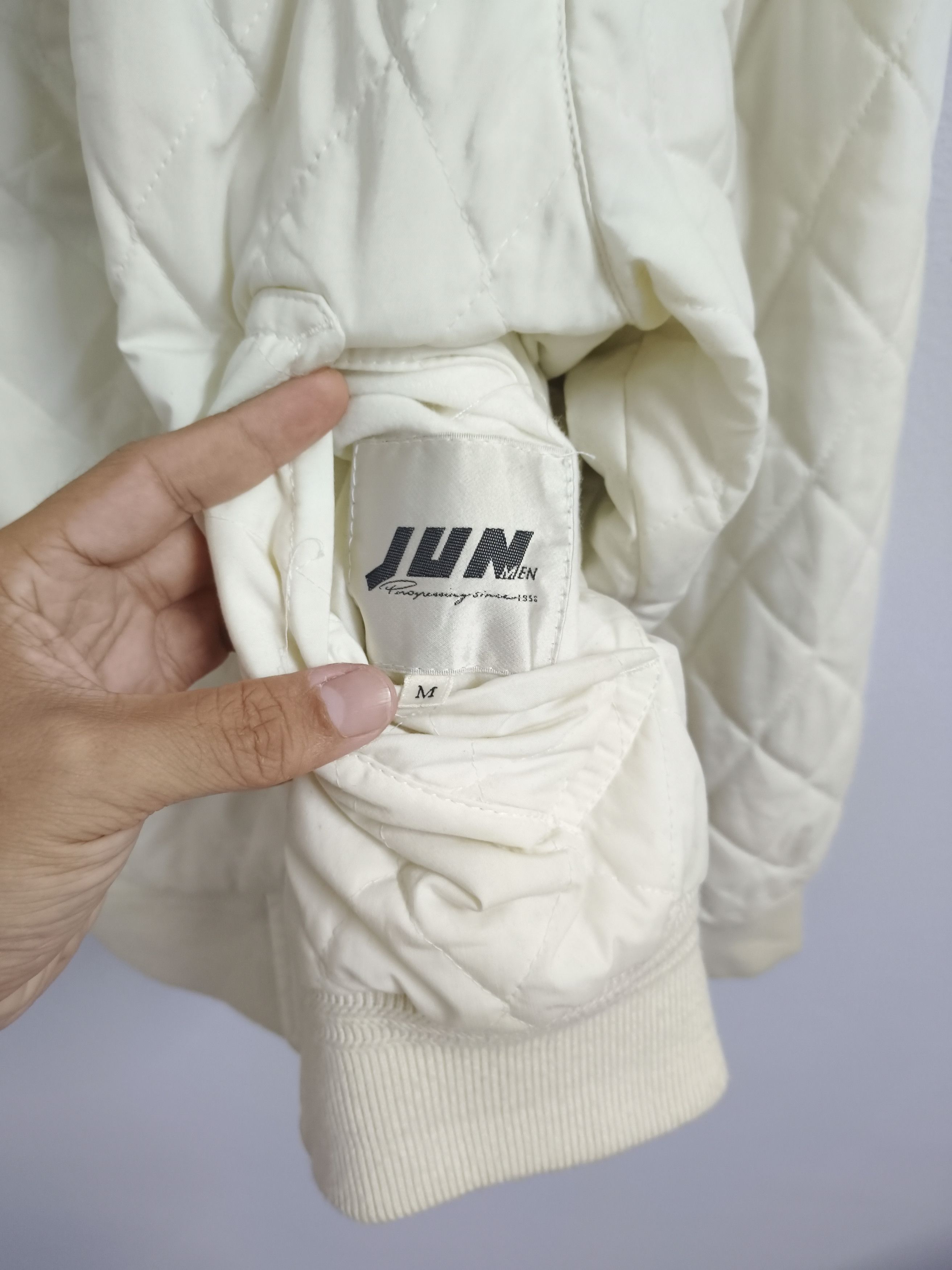 JUN MEN JUNMEN SILK REVERSIBLE BOMBER JACKET Size US M / EU 48-50 / 2 - 8 Thumbnail