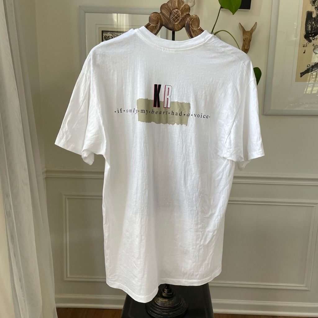 Hanes Vintage 1993 Kenny Rogers Single Stitch Cotton Tshirt XL Size US XL / EU 56 / 4 - 5 Thumbnail
