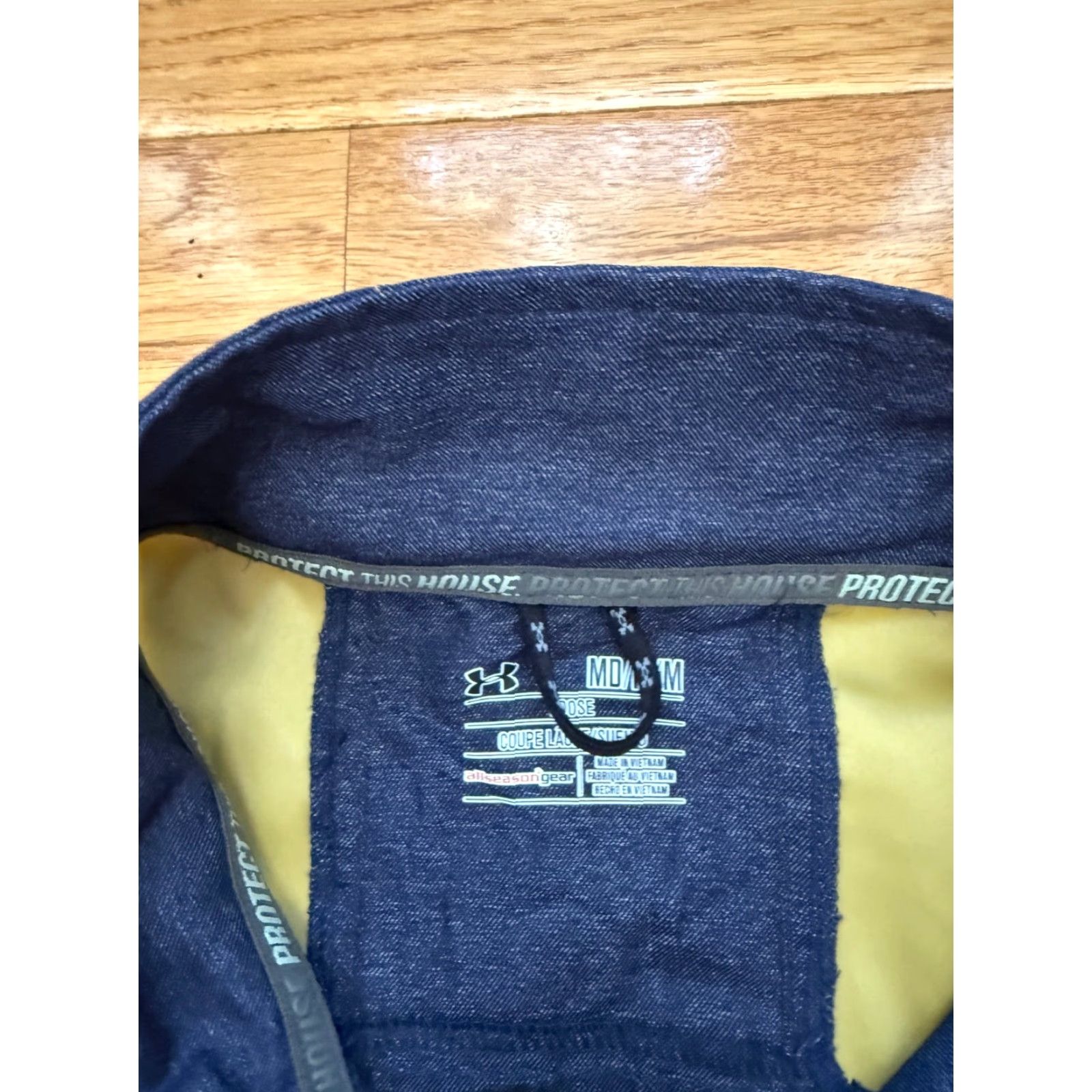 Under Armour Under Armour Notre Dame On Field Jacket Mens M Full Zip Pullover All Seasons Multicolor City College USA 2000s Mens Size US M / EU 48-50 / 2 - 4 Thumbnail