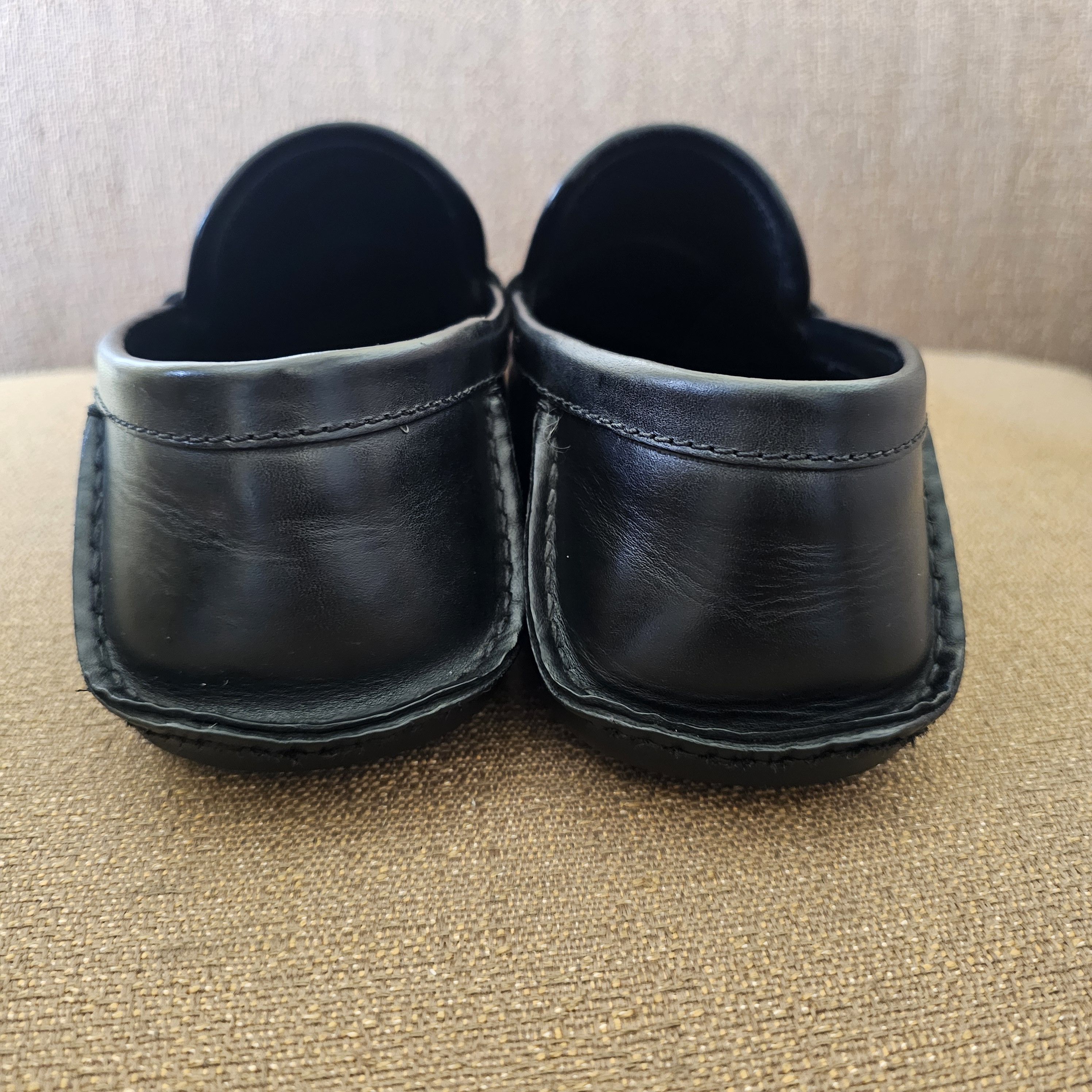 Gucci Gucci Men's Monogram Black Loafers Guccu Size 8.5 US 9 Size US 9 / EU 42 - 3 Thumbnail