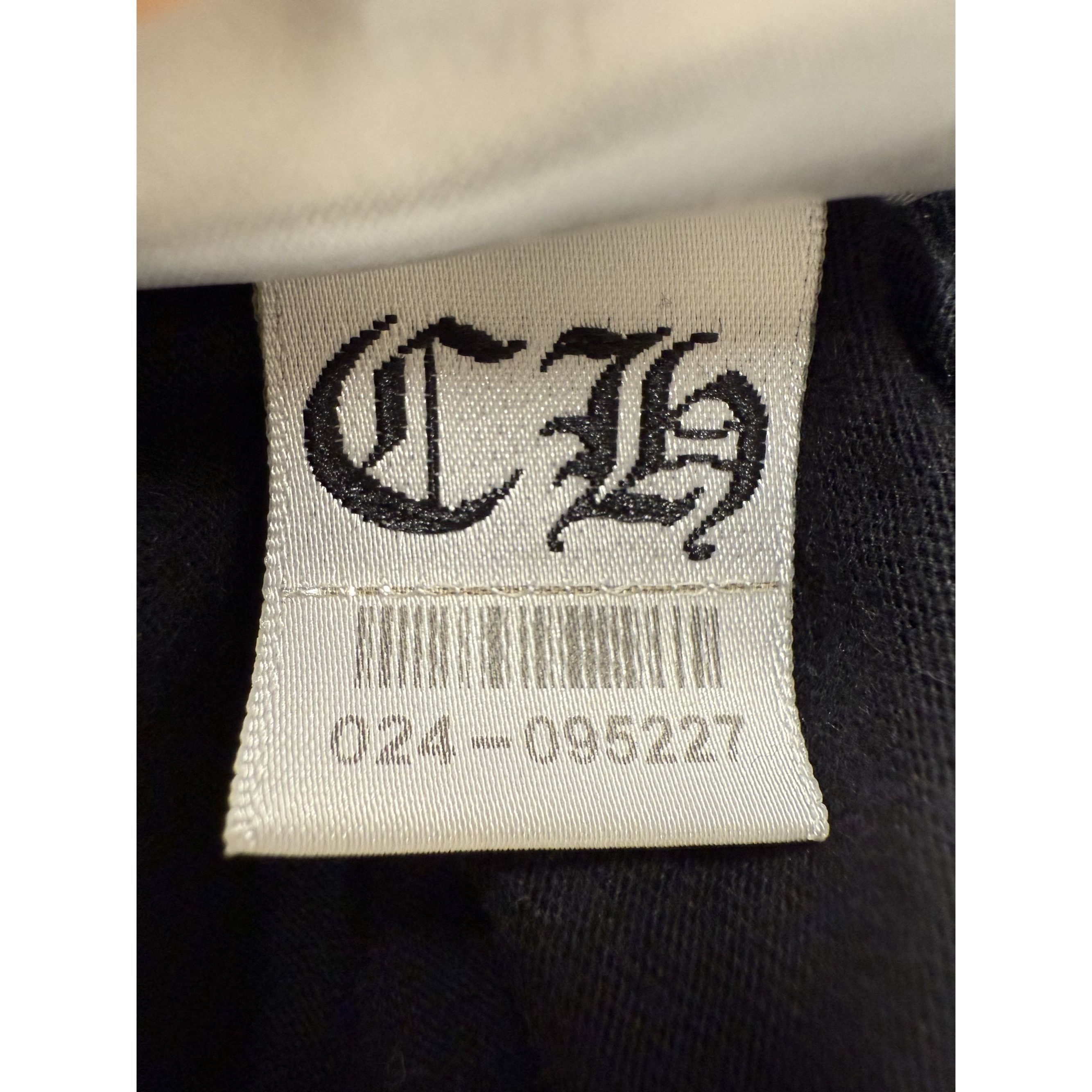 Chrome Hearts Chrome Hearts Long Sleeve Black Shirt W/ Blue Cross Graphics Size US S / EU 44-46 / 1 - 5 Thumbnail