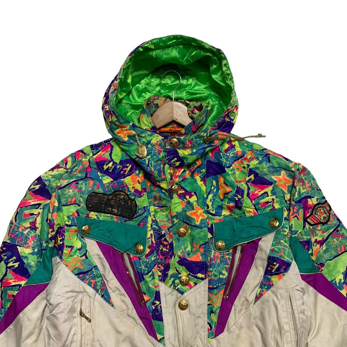 Ellesse Ellesse Nice Desin Skiwear Jacket Size US L / EU 52-54 / 3 - 4 Thumbnail