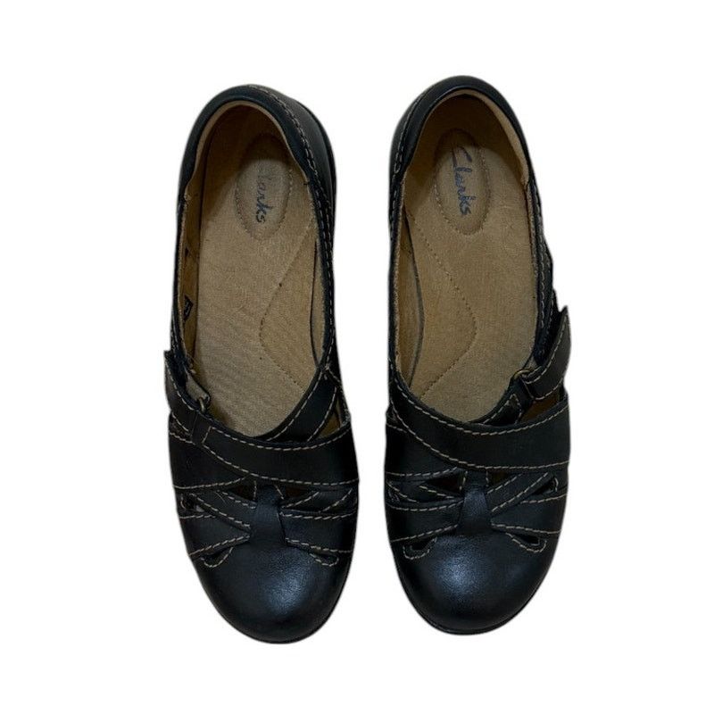 Clarks Clark's Shoes Women 10 Black Bendables Ashland Mary Jane Size US 10 / IT 40 - 2 Thumbnail