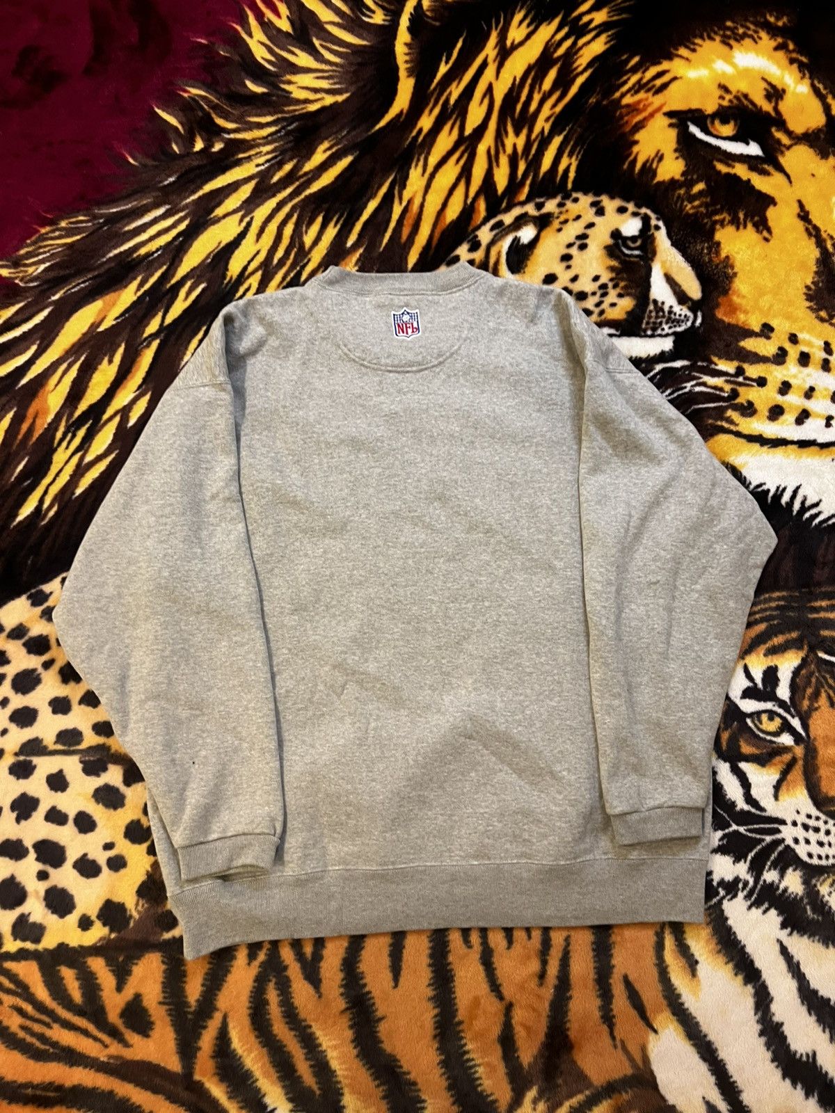 NFL × Nike × Vintage NIKE Center Check St. Louis Rams NFL Crewneck Size US XL / EU 56 / 4 - 6 Thumbnail